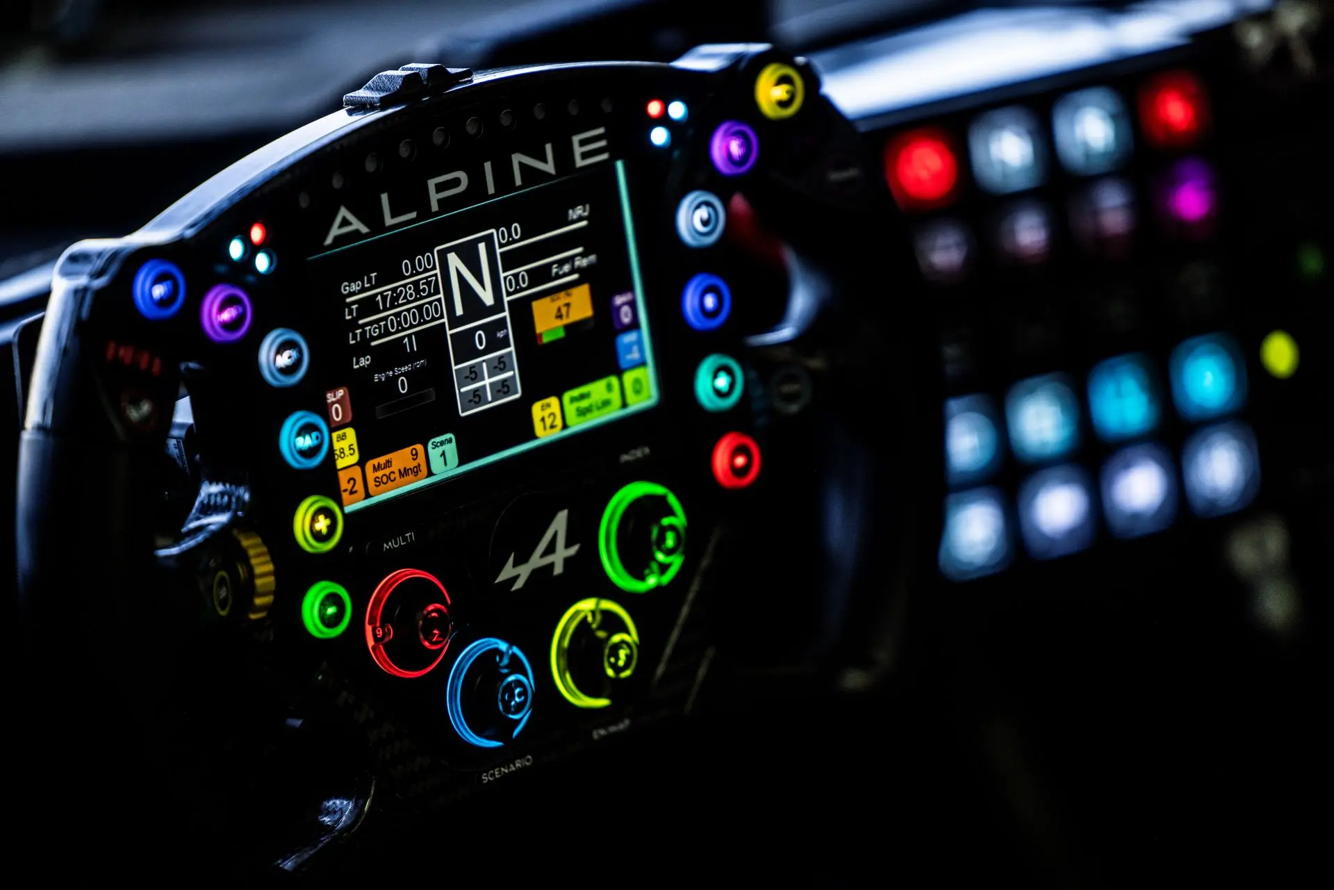 The Alpine A424 Continues Its Development At Aragon 1