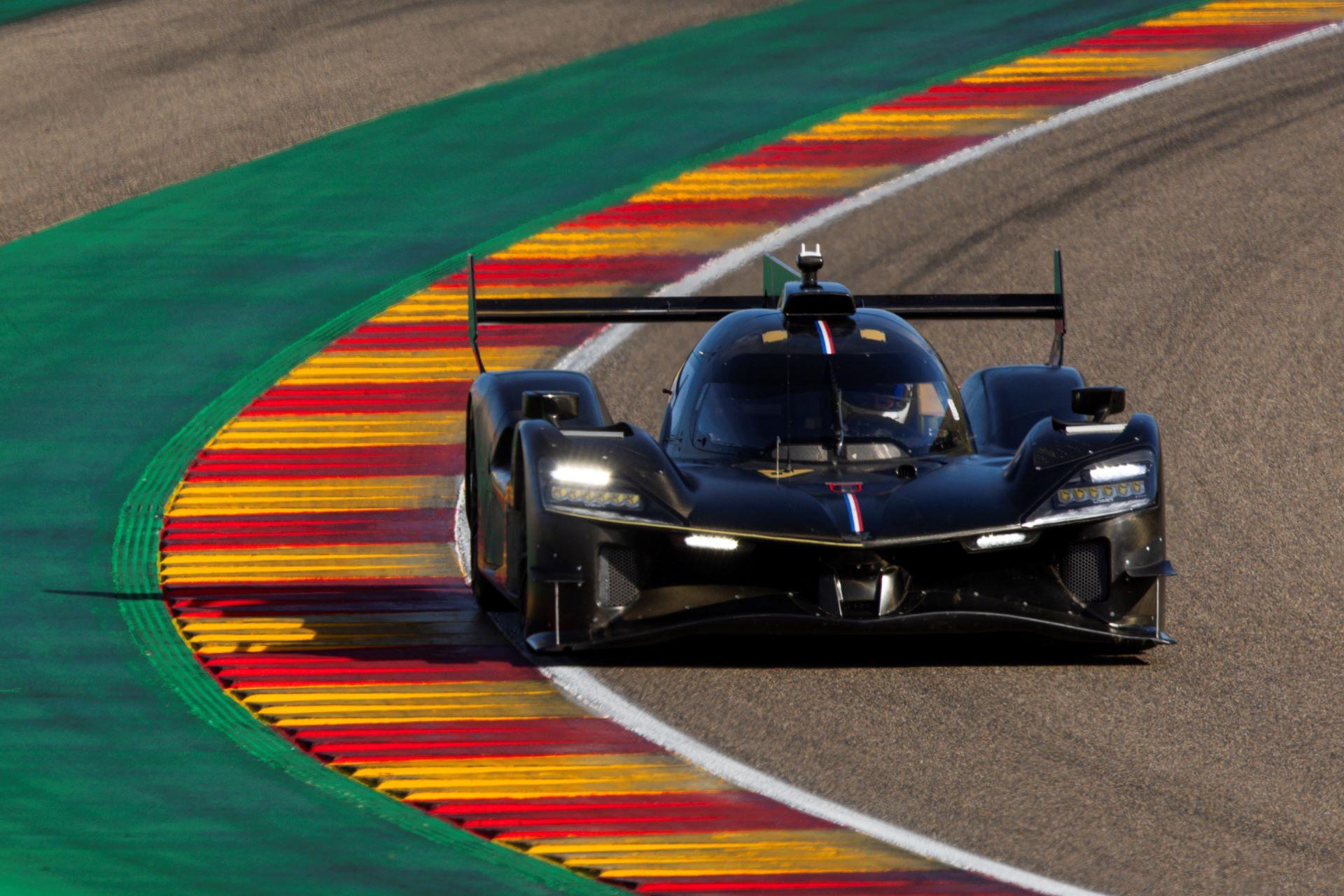 The Alpine A424 continues its development at Aragon