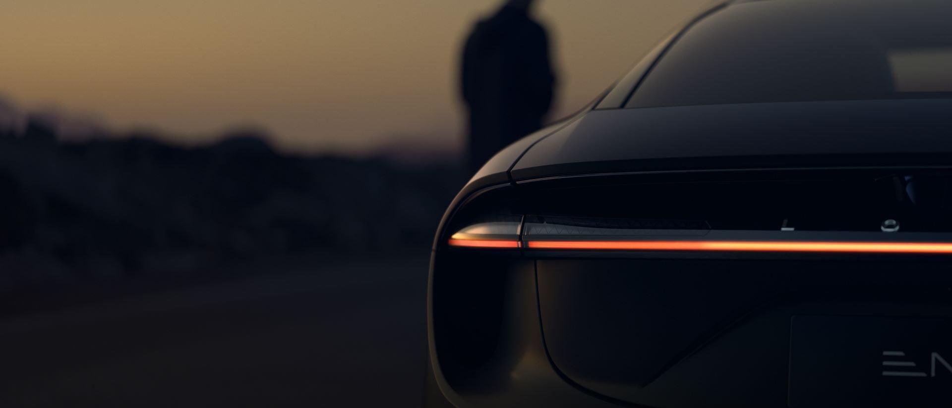 A single line: design origin of the Lotus Emeya hyper-GT
