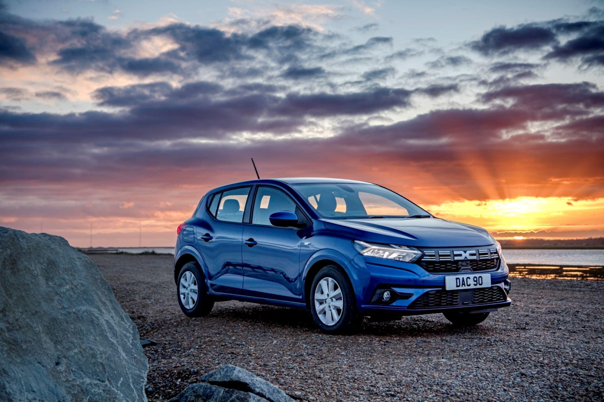 Dacia Sandero now available from only £166 per month
