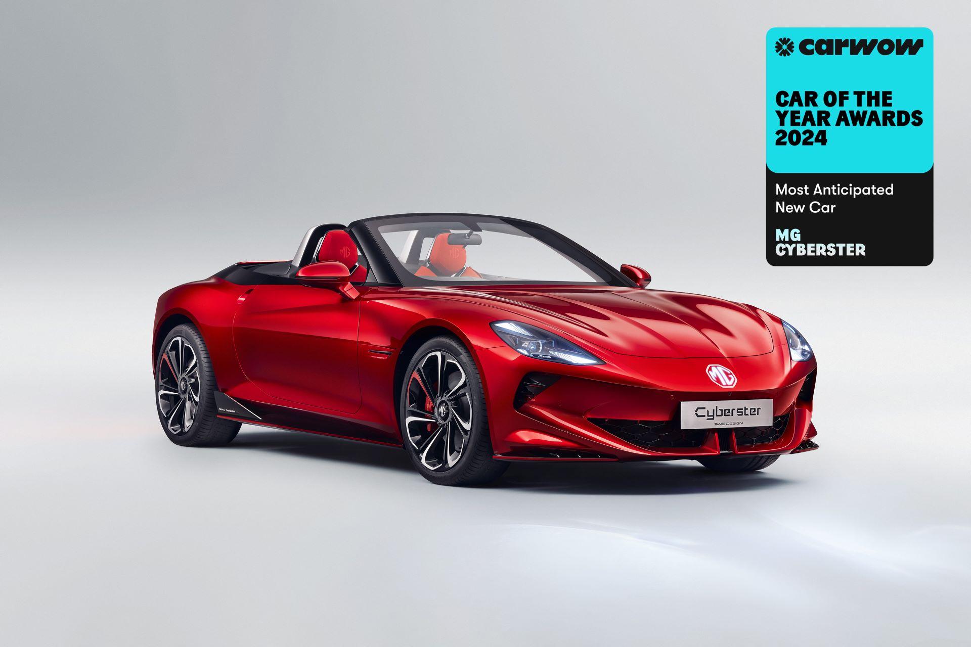 MG Cyberster is Carwow’s ‘Most Anticipated New Car’ for 2024