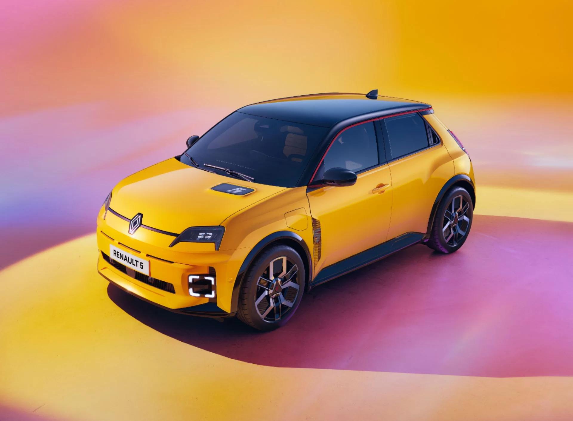 The Renault 5 E-Tech electric