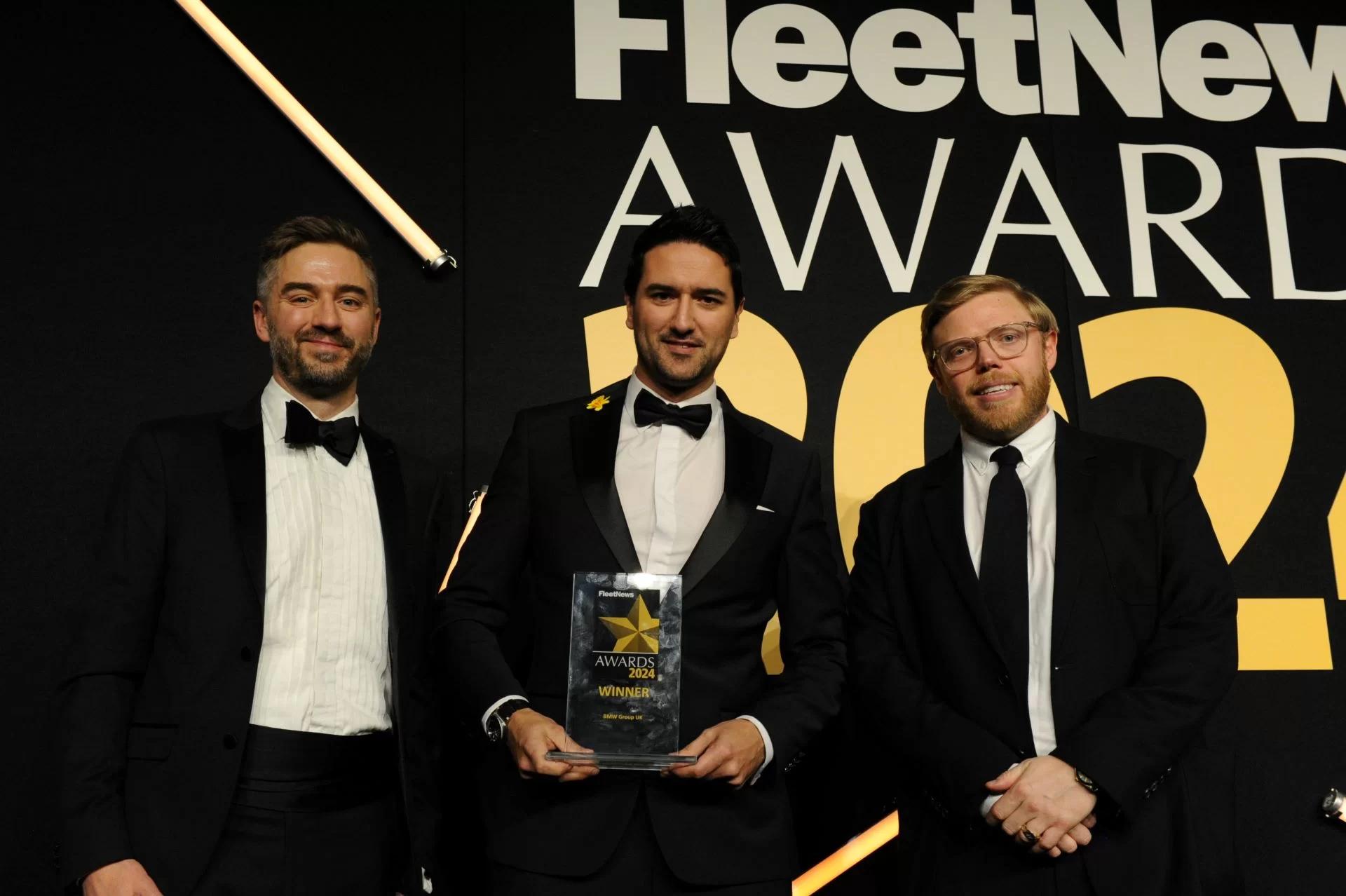 BMW Named Fleet Manufacturer of the Year for the Sixth Consecutive Year at Fleet News Awards 2024