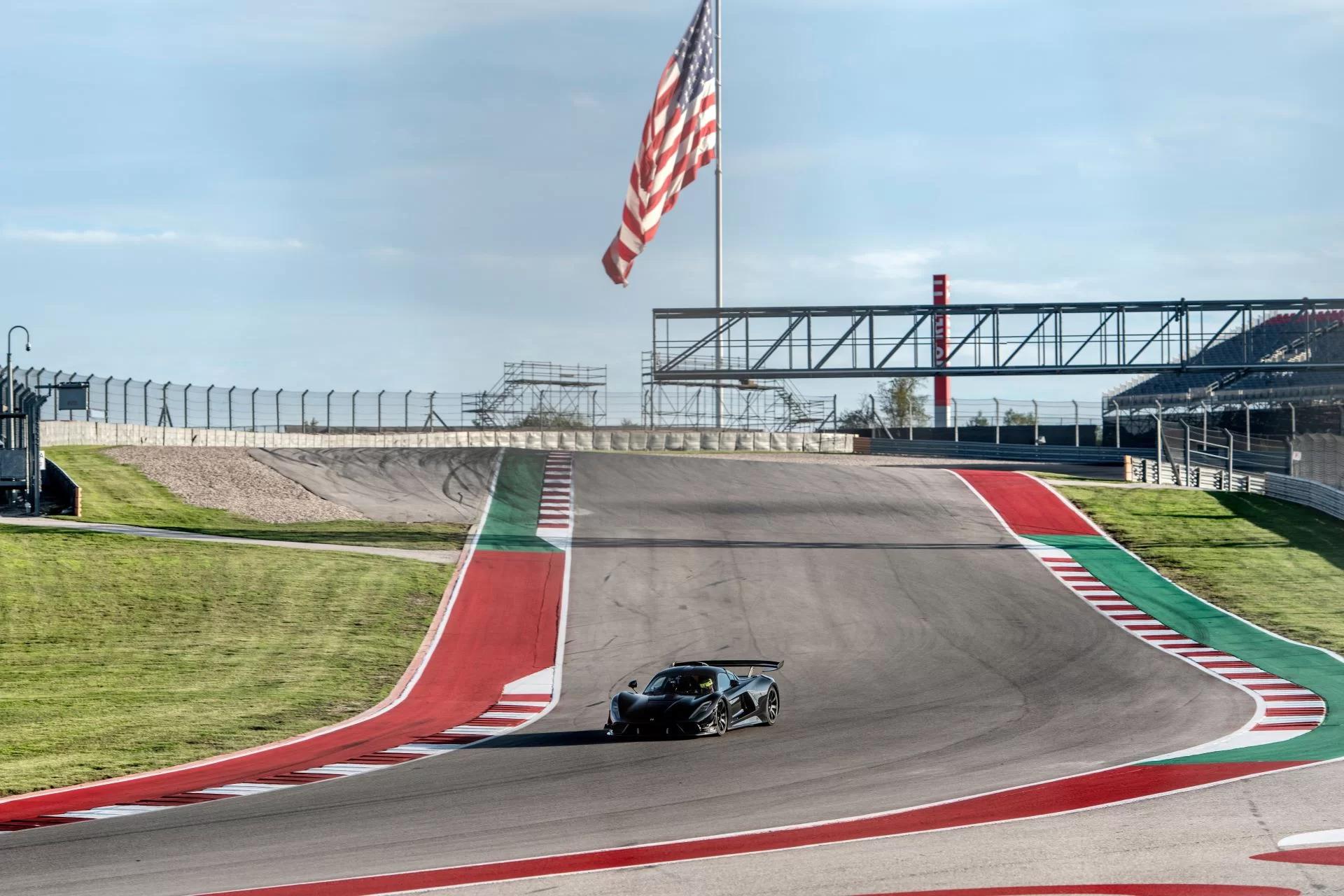 Hennessey Venom F5 Sets Road Car Lap Record at Circuit of The Americas