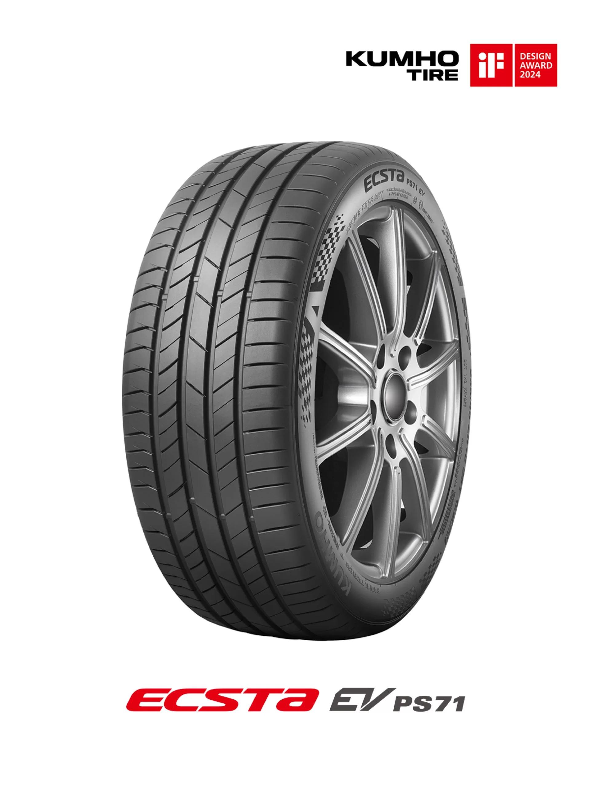 Kumho Tire receives iF Design Award 2024