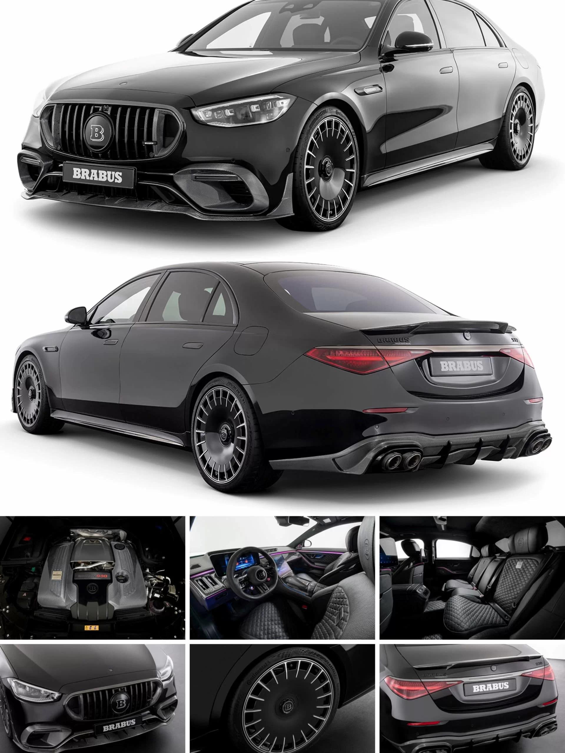 The new BRABUS ultra-luxury hybrid supercar based on the Mercedes-AMG S 63 E PERFORMANCE