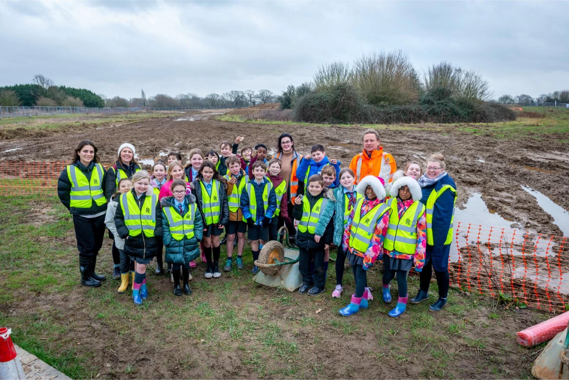 Children Turn Archaeologists in Rolls-Royce’s Historical Survey at Goodwood