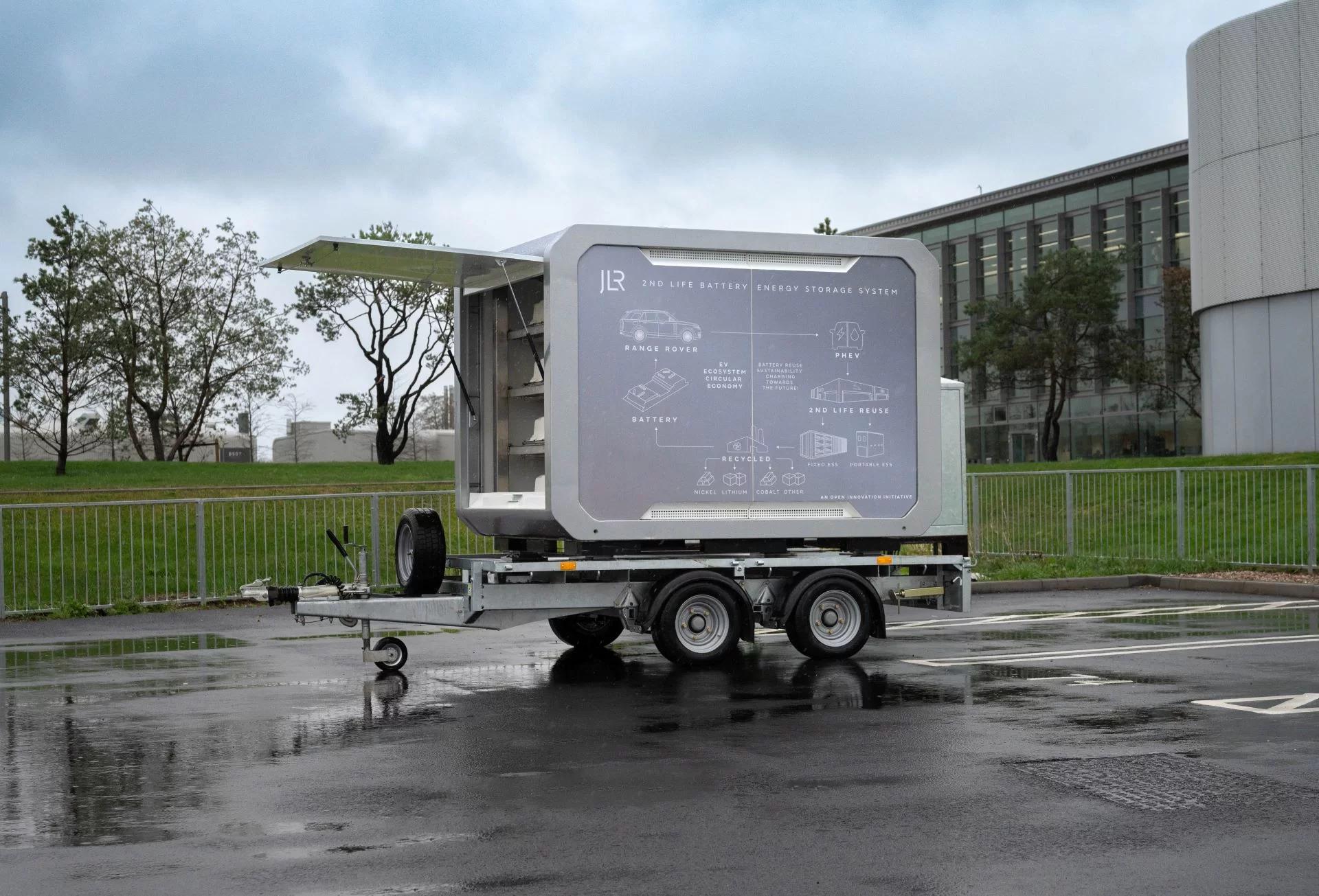 JLR and Allye Energy Launch Sustainable Battery Storage System