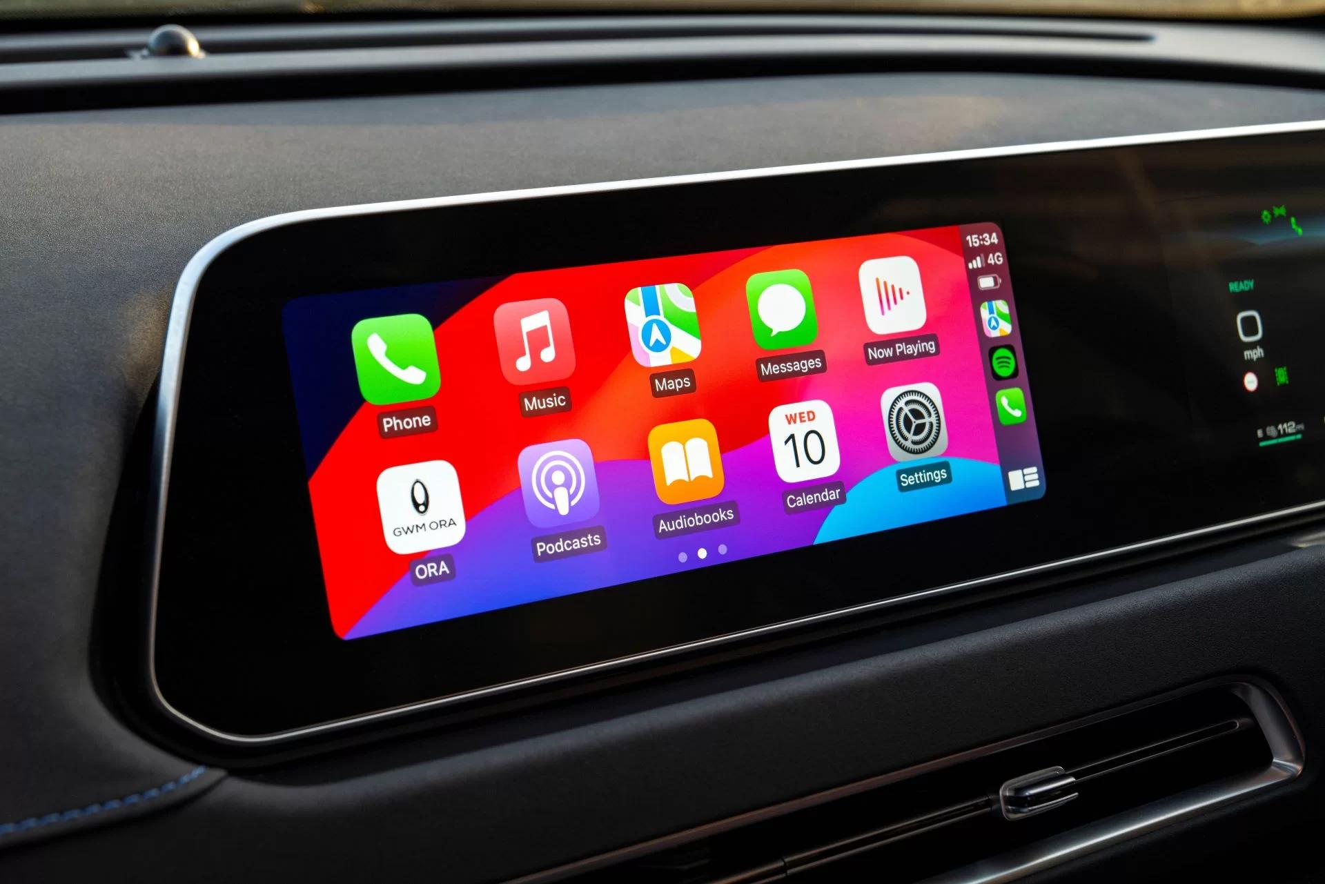 GWM ORA 03 Enhances User Experience with Wireless Apple CarPlay and Android Auto Update