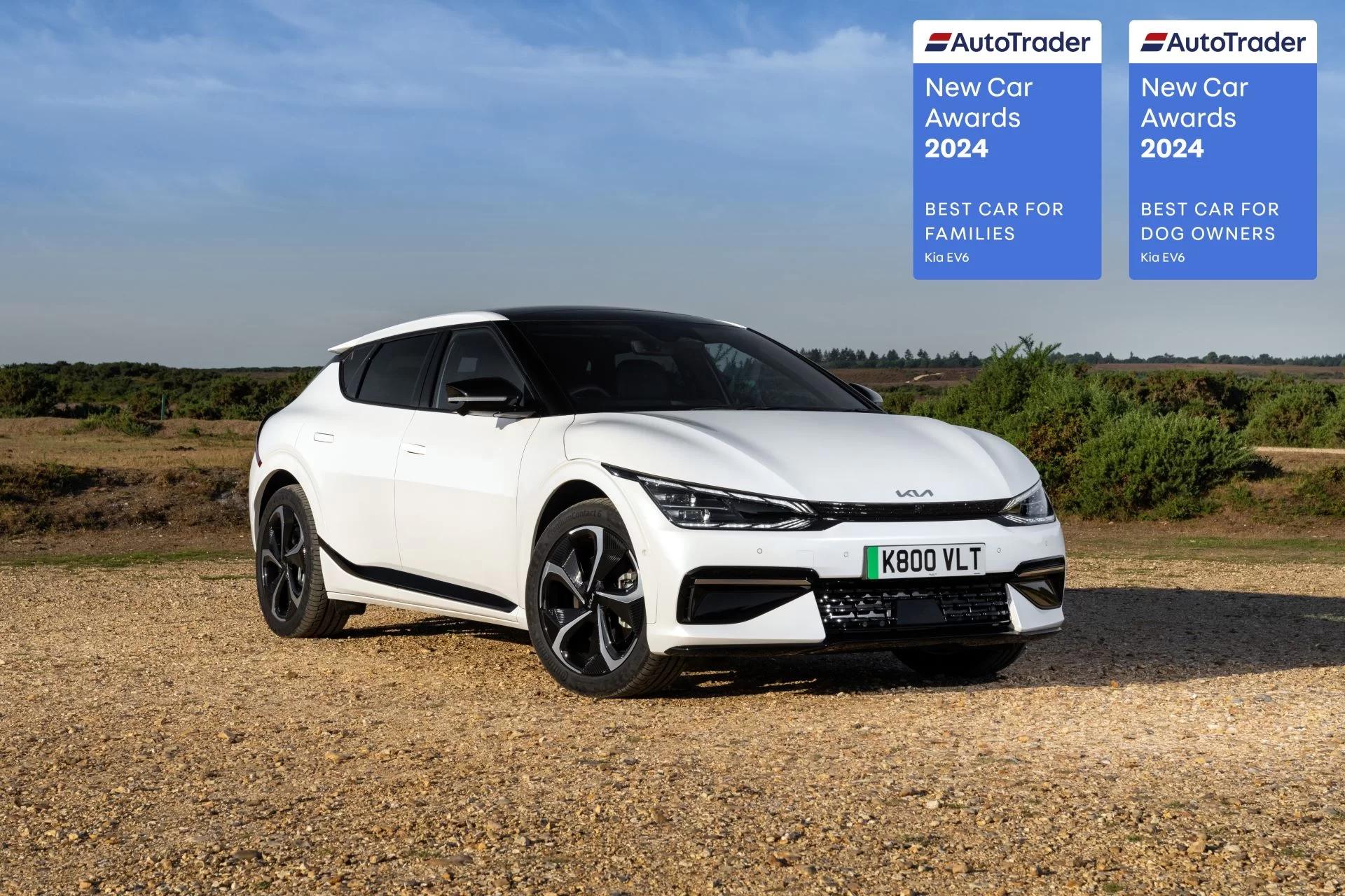 Kia EV6 Sweeps Auto Trader Awards for Families and Dog Owners