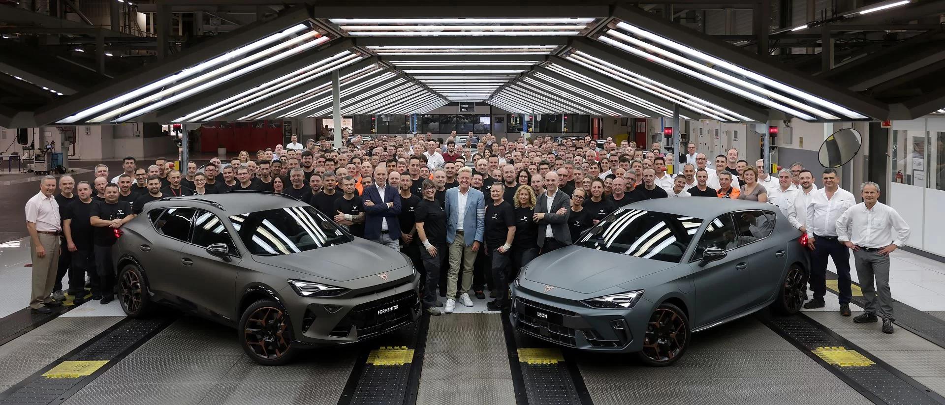 Martorell’s Milestone: CUPRA Formentor and CUPRA Leon Spearhead Electric Mobility