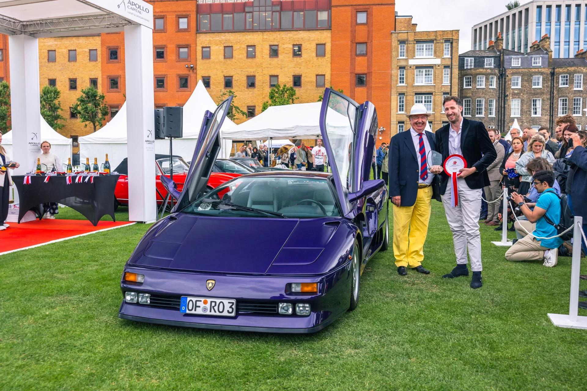 Penthouse Liveried Hesketh 308E Honored with Chairman’s Award at HAC Event