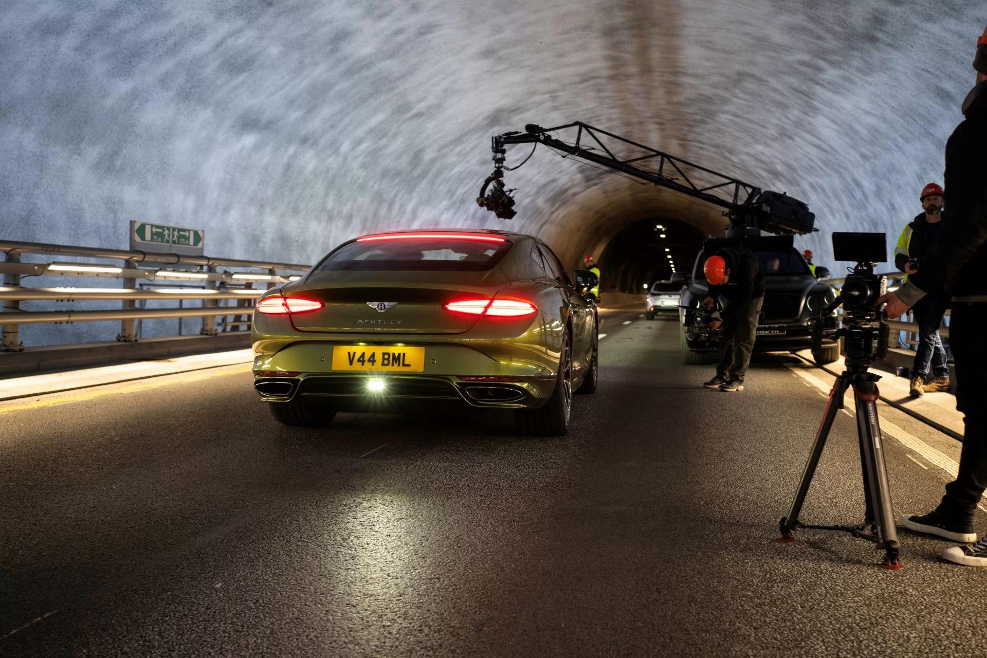 Bentley’s Continental GT Speed Shatters Underwater Speed Record