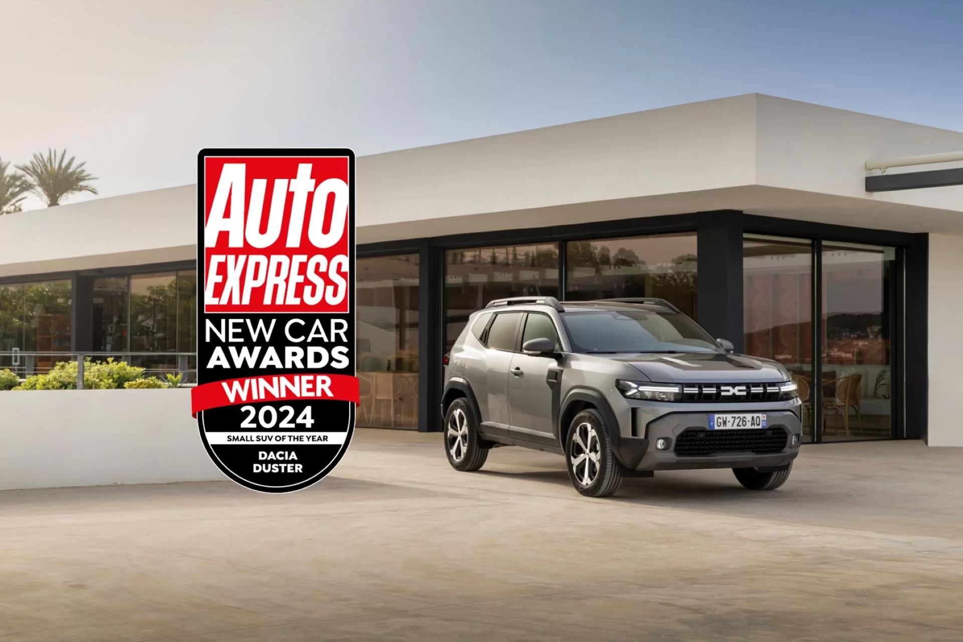 Dacia Duster’s New Generation Wins Big at Auto Express New Car Awards 2024