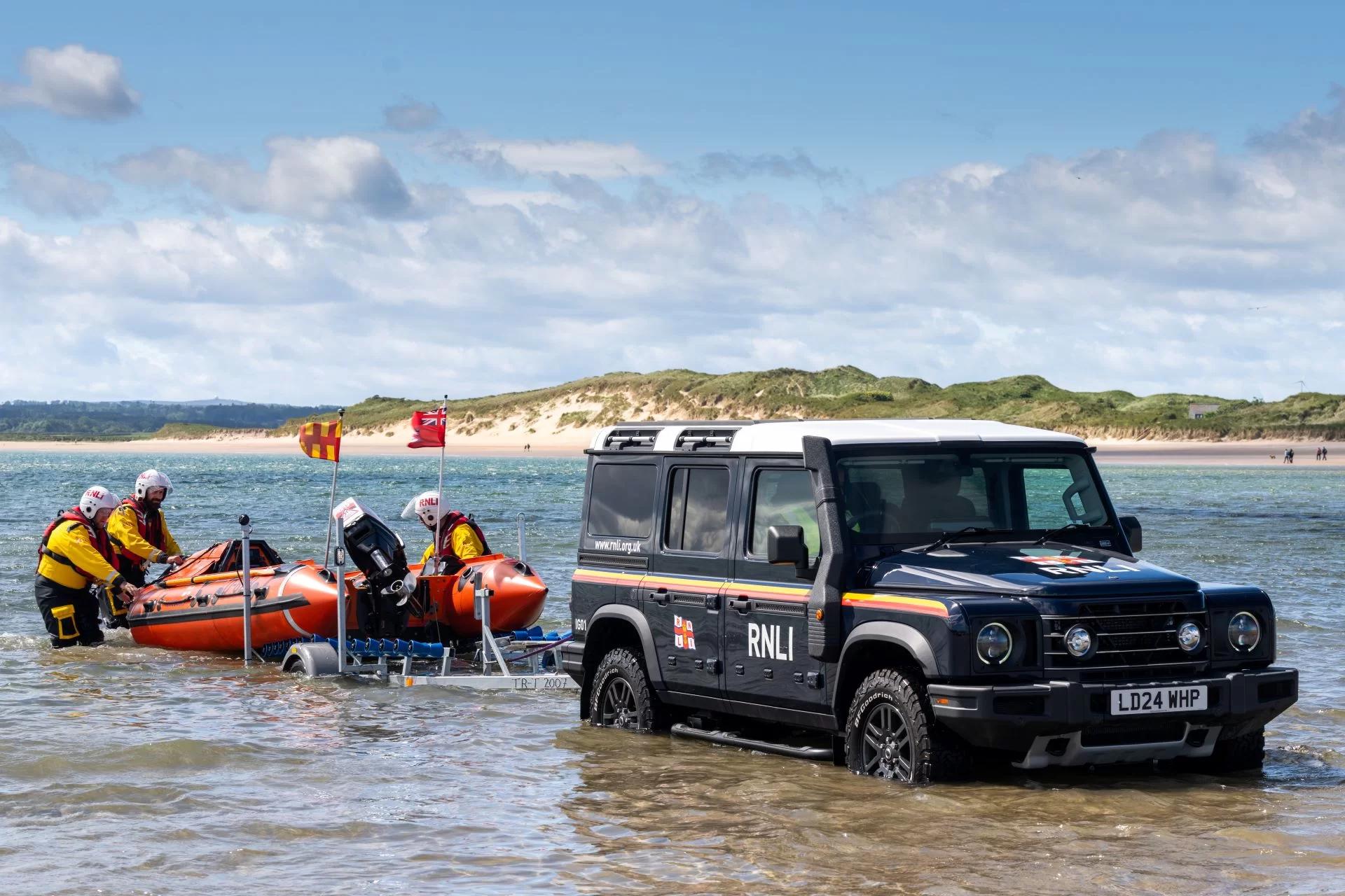 INEOS Grenadier Becomes the Backbone of RNLI’s Lifesaving Efforts