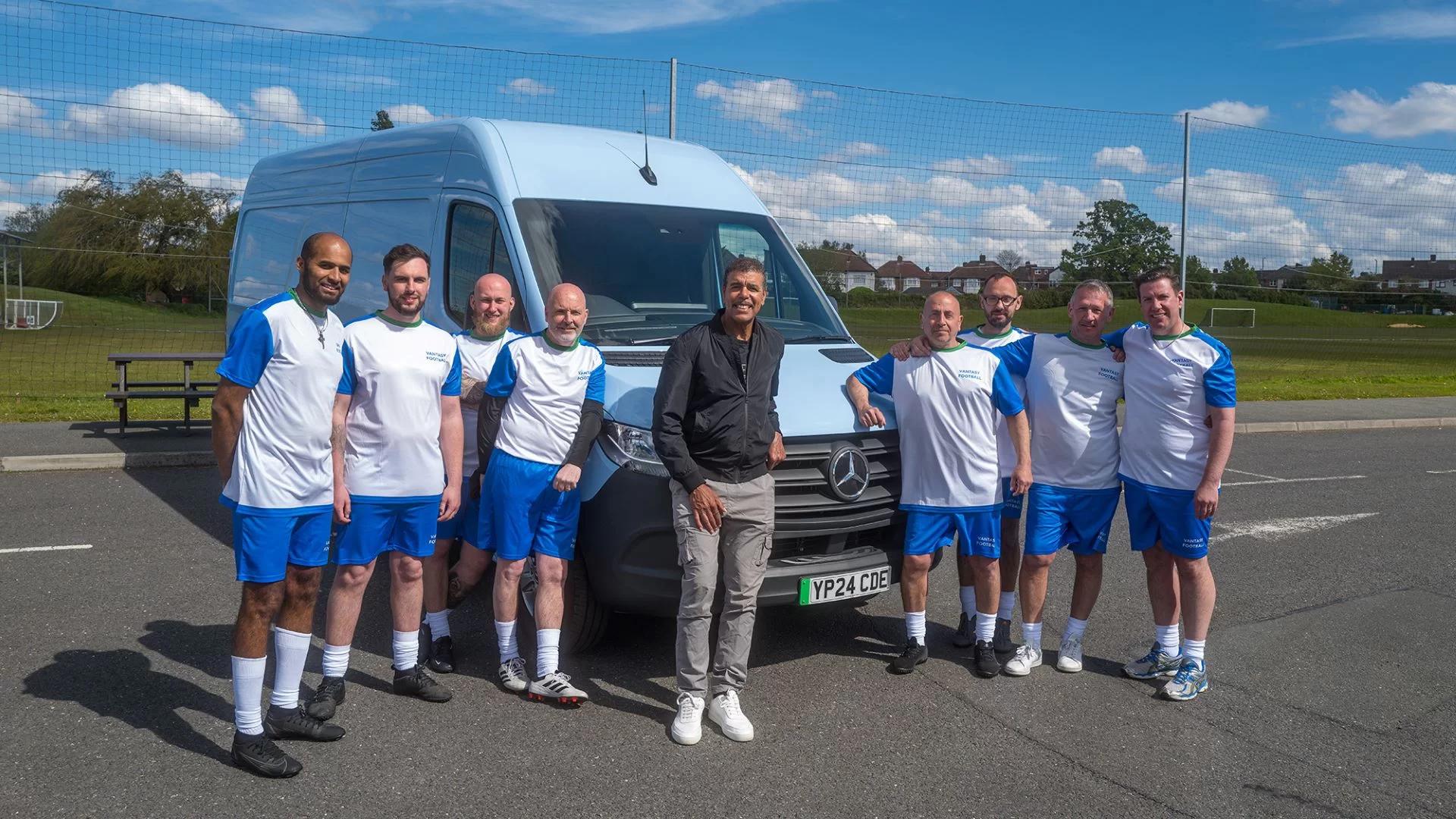 Mercedes-Benz Vans and Chris Kamara Launch Vantasy Football Tournament to Combat Loneliness Among Van Drivers