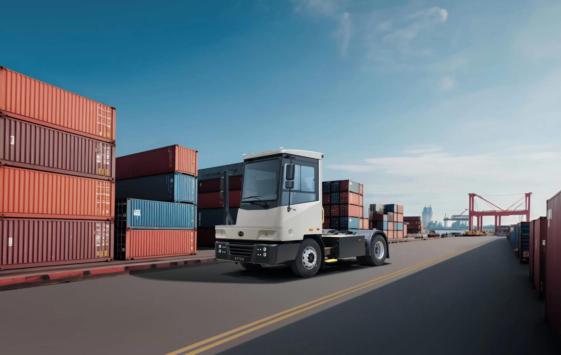 BYD Unveils the Next-Gen EYT 2.0 Electric Yard Tractor in Europe at IAA Transportation 2024