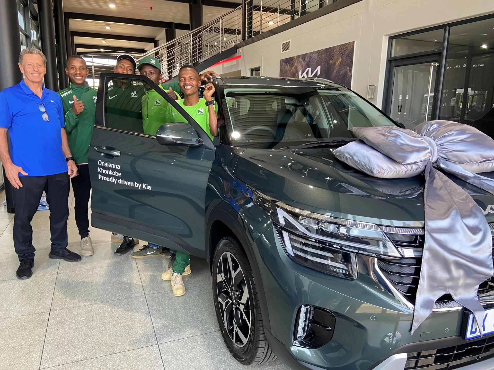 Kia South Africa Celebrates Two Oceans Marathon Champions