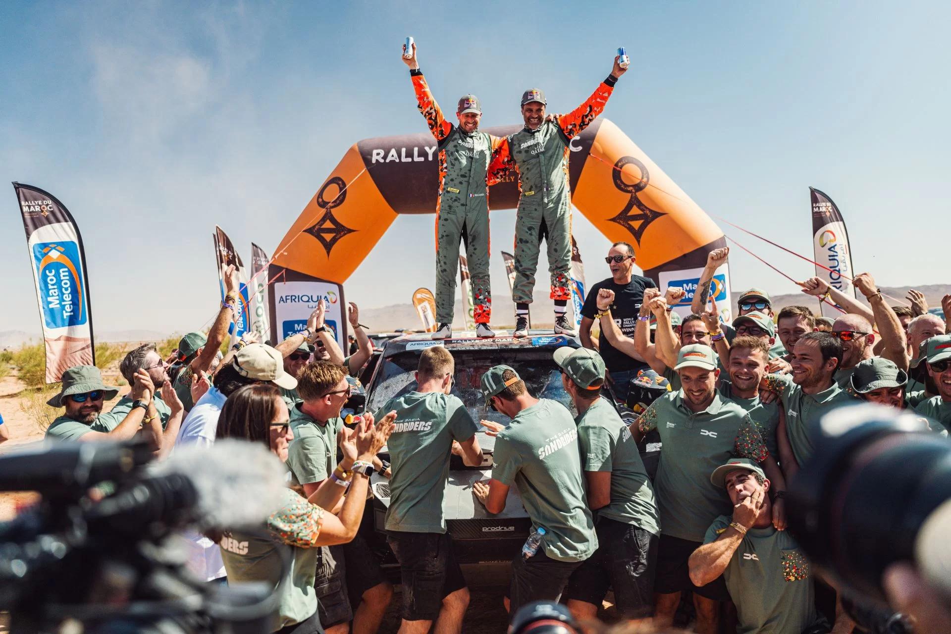 Dacia Sandriders Make Historic Debut with Rallye du Maroc Victory