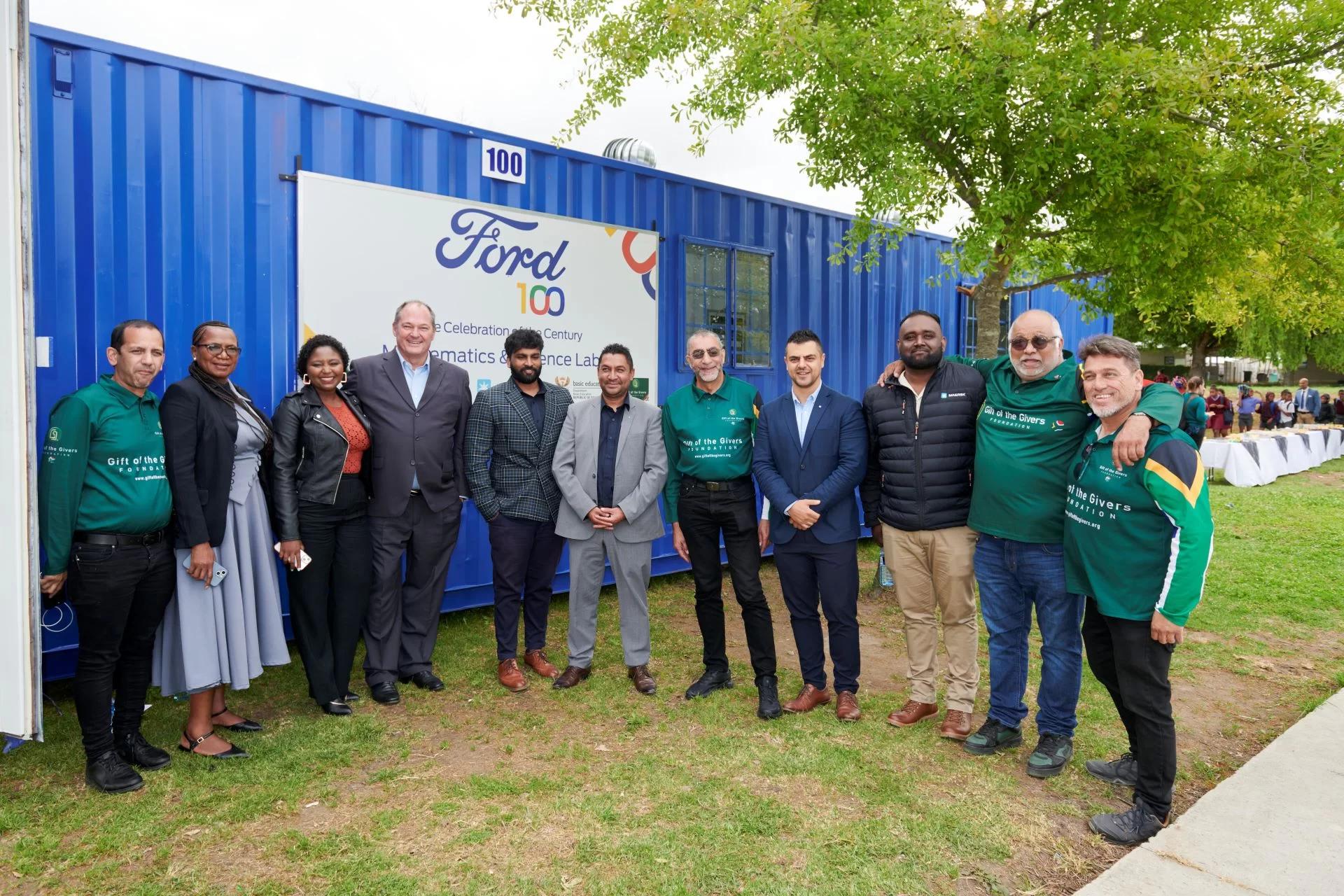 Ford South Africa Marks Centenary with Delivery of 100 Maths and Science Labs, Empowering Future Generations