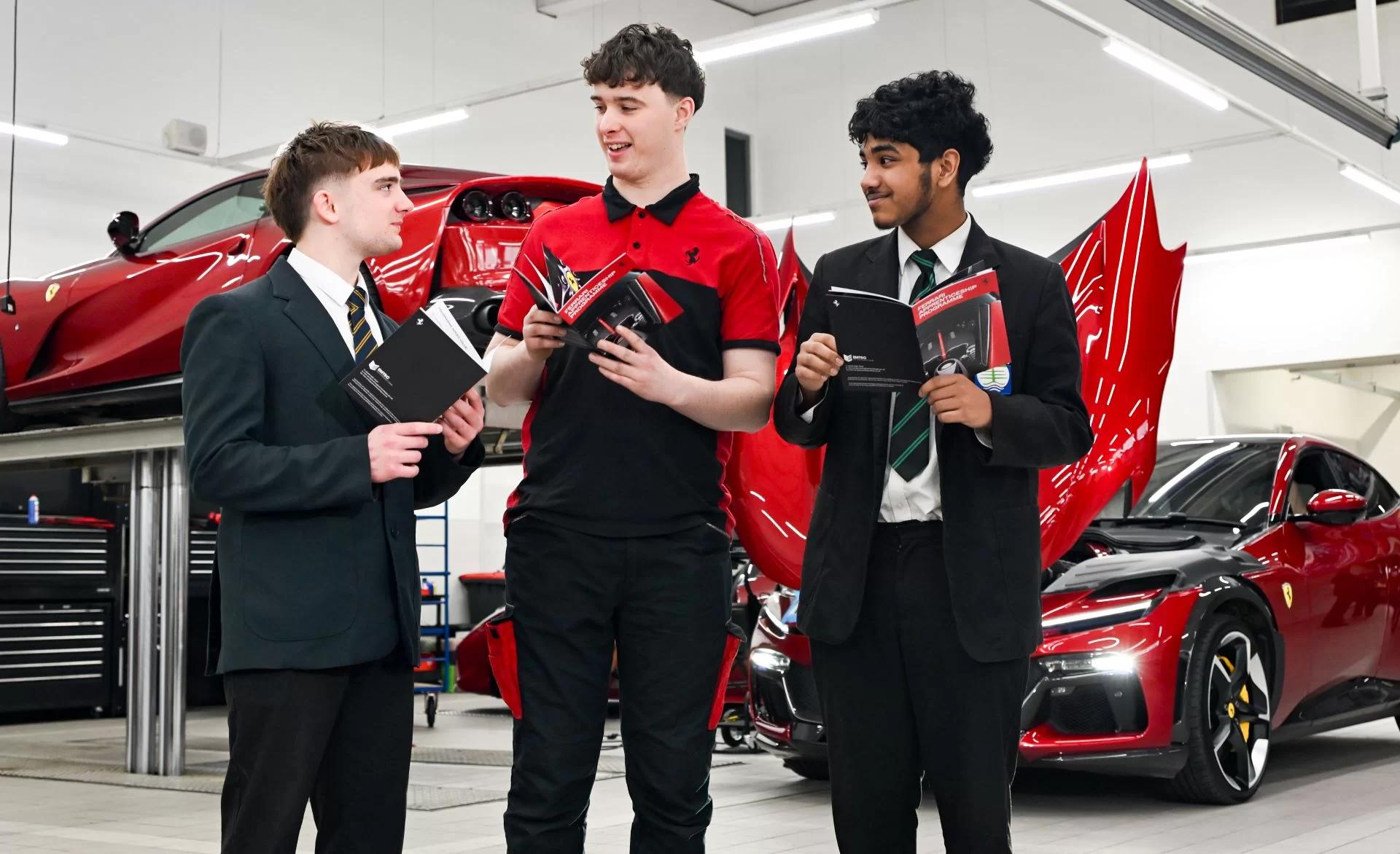 Ferrari Opens Doors to the Next Generation of Automotive Talent During National Apprenticeship Week