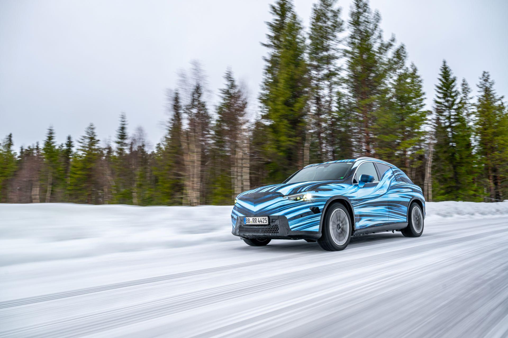 The all-new Mercedes-Benz GLC with EQ Technology triumphs in extreme sub-zero tests