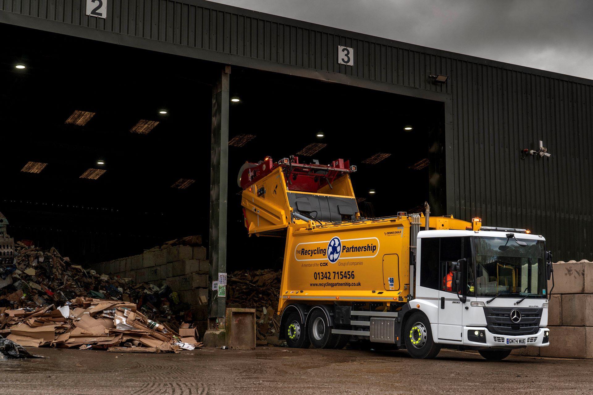 The Recycling Partnership Transforms Fleet with Mercedes-Benz Econic Vehicles