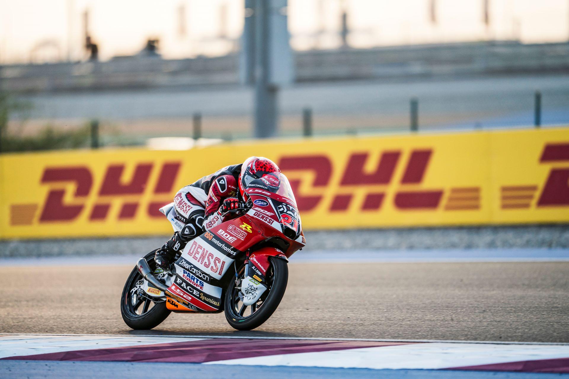 A Steady Race Under the Qatari Lights: Ruche Moodley Shines in Moto3 Debut at Lusail