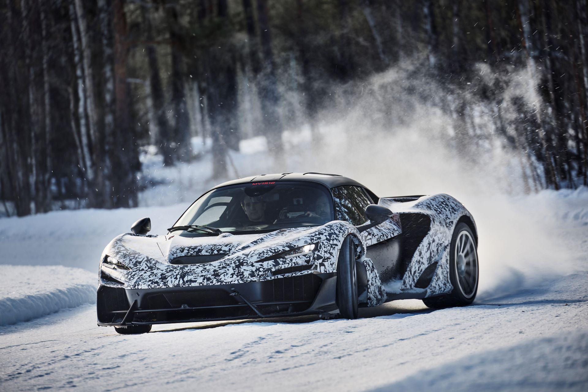 McLaren W1 Conquers the Cold: Arctic Circle Testing Validates Performance and Durability in Sub-Zero Extremes