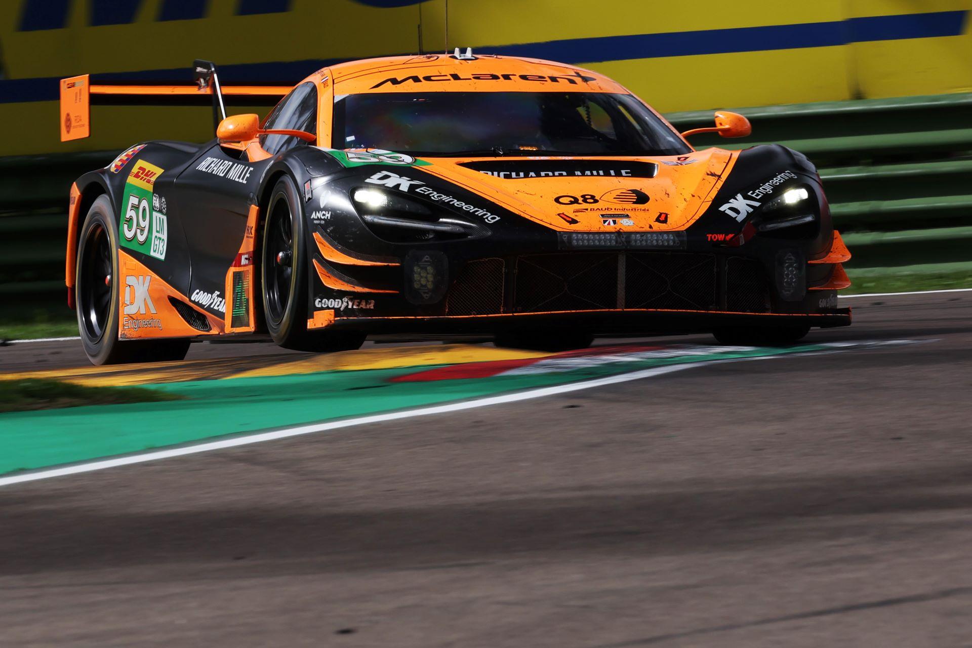 Resilient Performance: United Autosports McLaren GT3 EVO Scores Vital Points at Imola