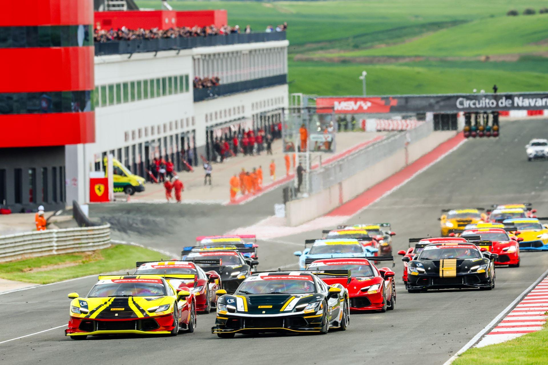 Thrills and Triumphs: Ferrari Challenge UK 2025 Launches with a Spectacular Season Opener in Navarra