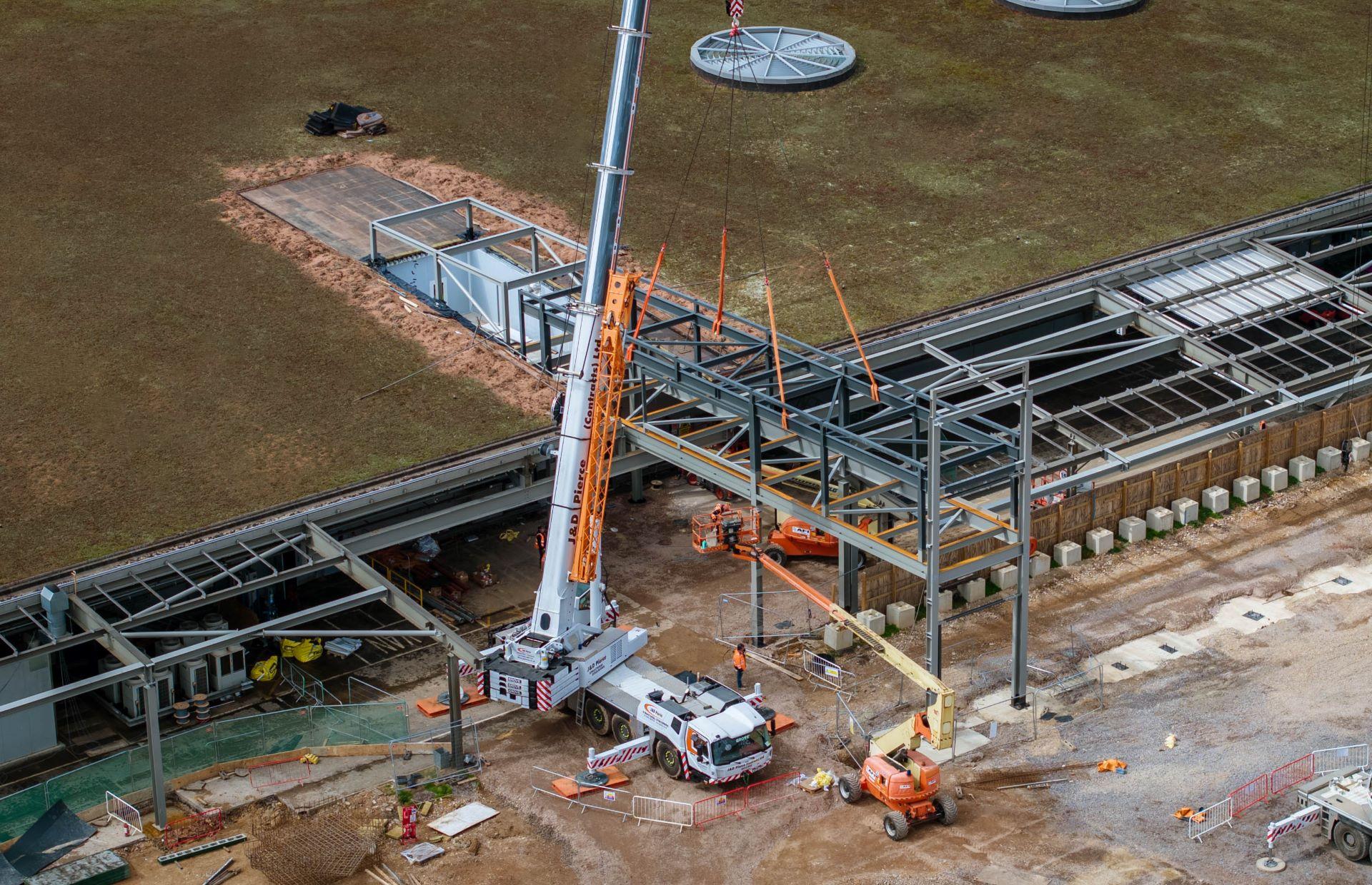 Engineering Elegance: Rolls-Royce Installs Landmark Bridge at Goodwood Headquarters