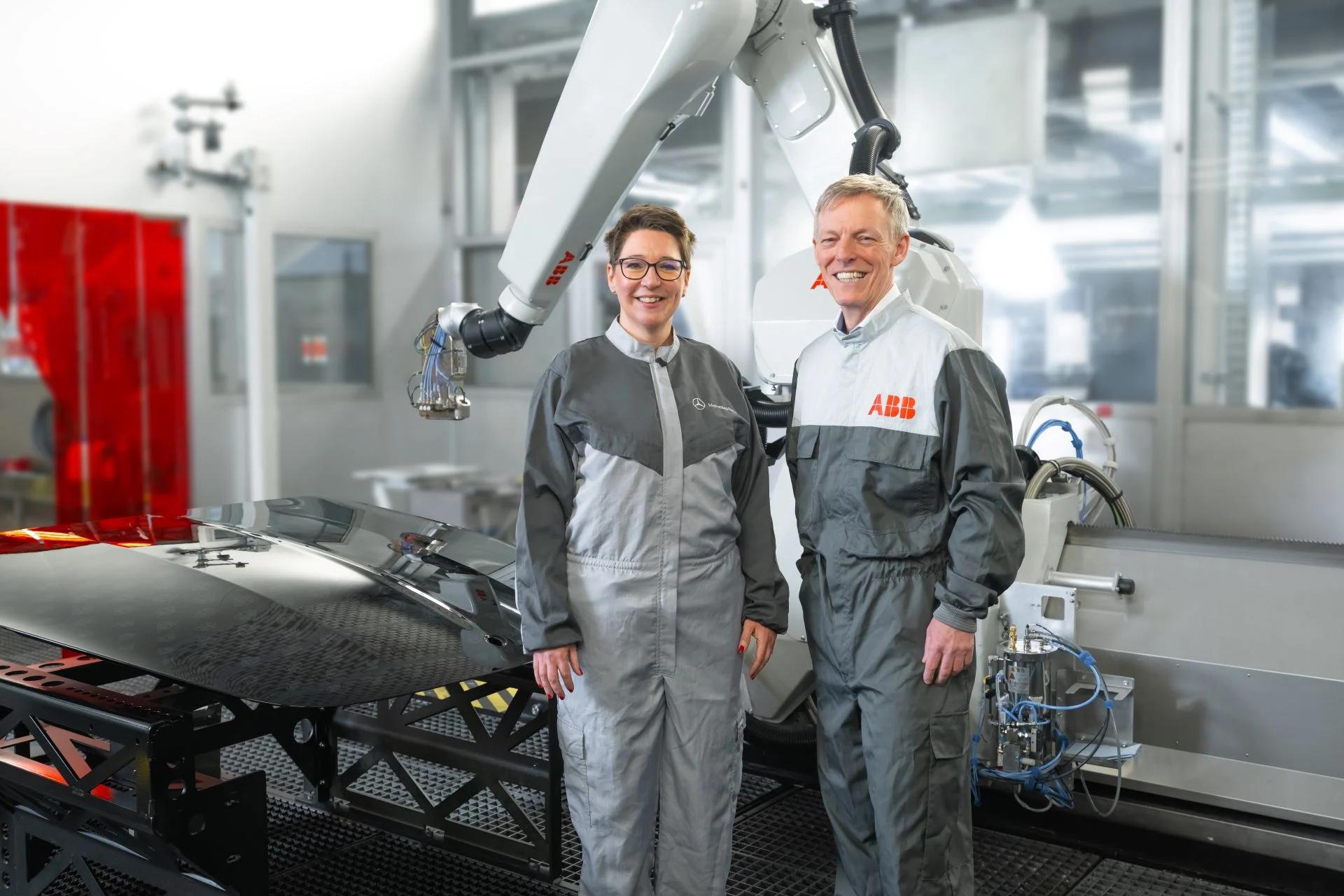 Precision, Sustainability, and Bespoke Luxury: ABB’s PixelPaint Revolutionises Mercedes-Benz Paintwork
