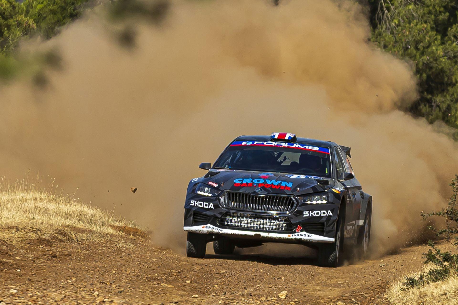 Greensmith and Andersson Power to WRC2 Podium in Gruelling Acropolis Rally Greece