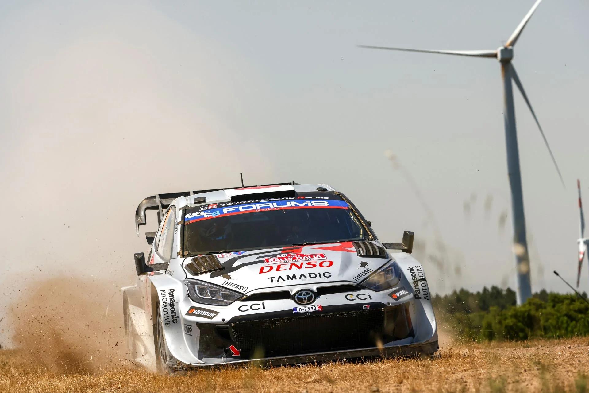 Ogier Reigns in Sardinia as Toyota Extends WRC Domination