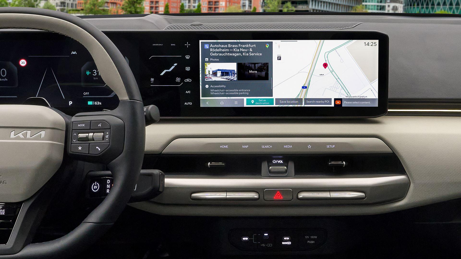 Kia EV4 Debuts with Google POIs: Elevating Navigation with Seamless Real-Time Search