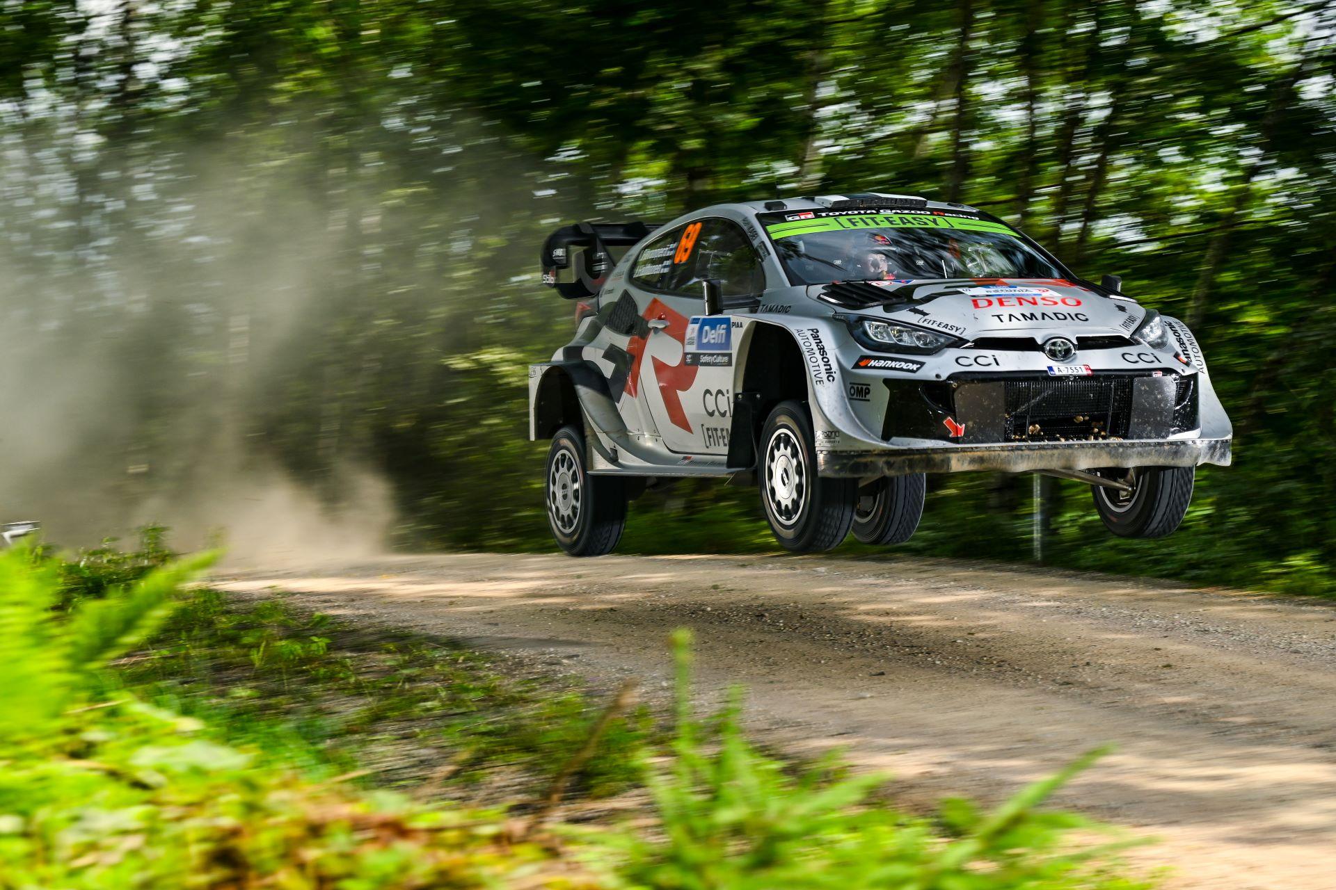 Solberg’s Spectacular Debut Victory Seals TOYOTA GAZOO Racing’s 100th WRC Win at Rally Estonia