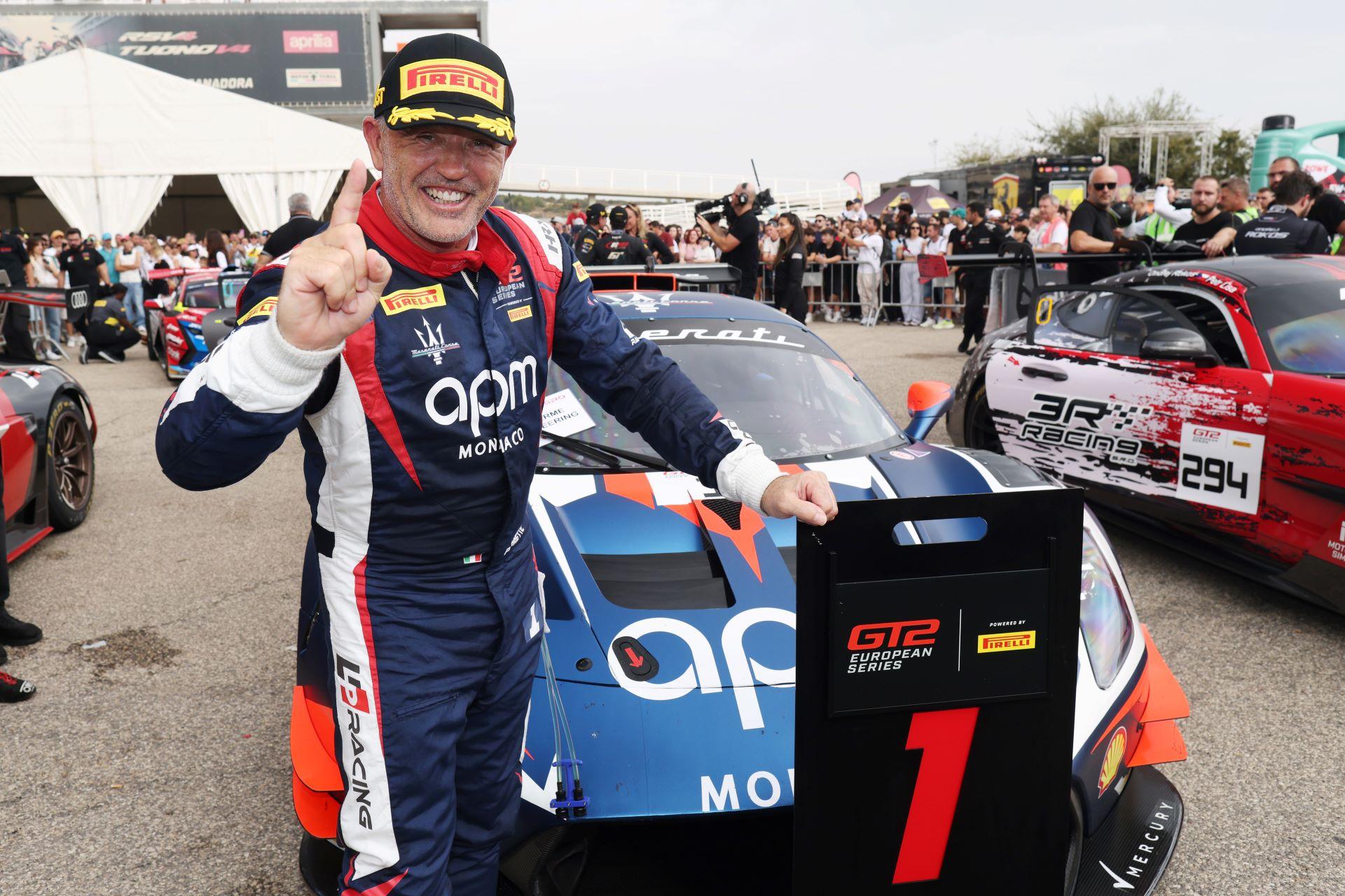 Philippe Prette Secures Back-to-Back GT2 European Series Titles in Maserati GT2