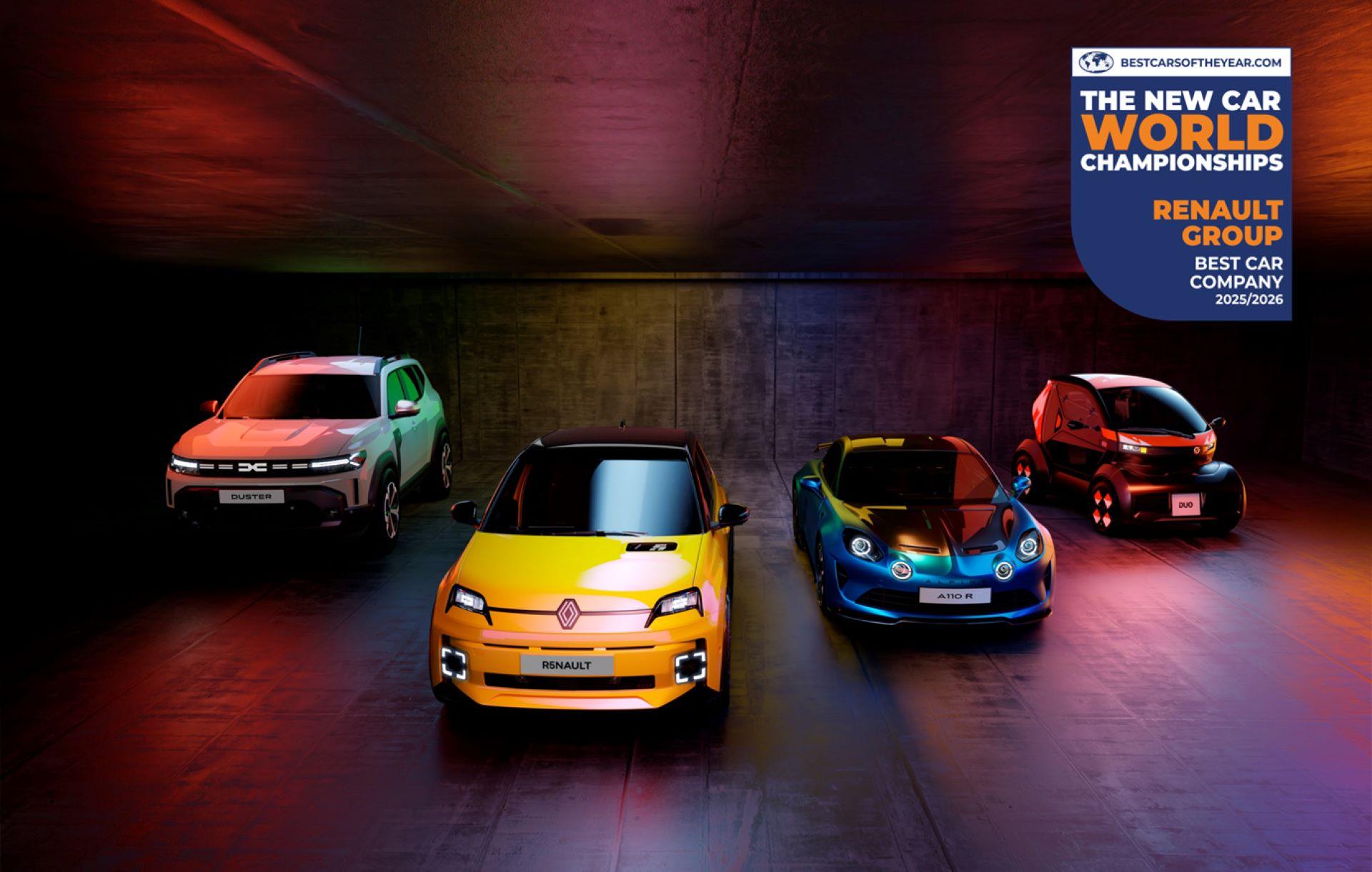 Renault Group Sweeps 2025/2026 Best Cars of the Year Awards, Cementing Global Leadership