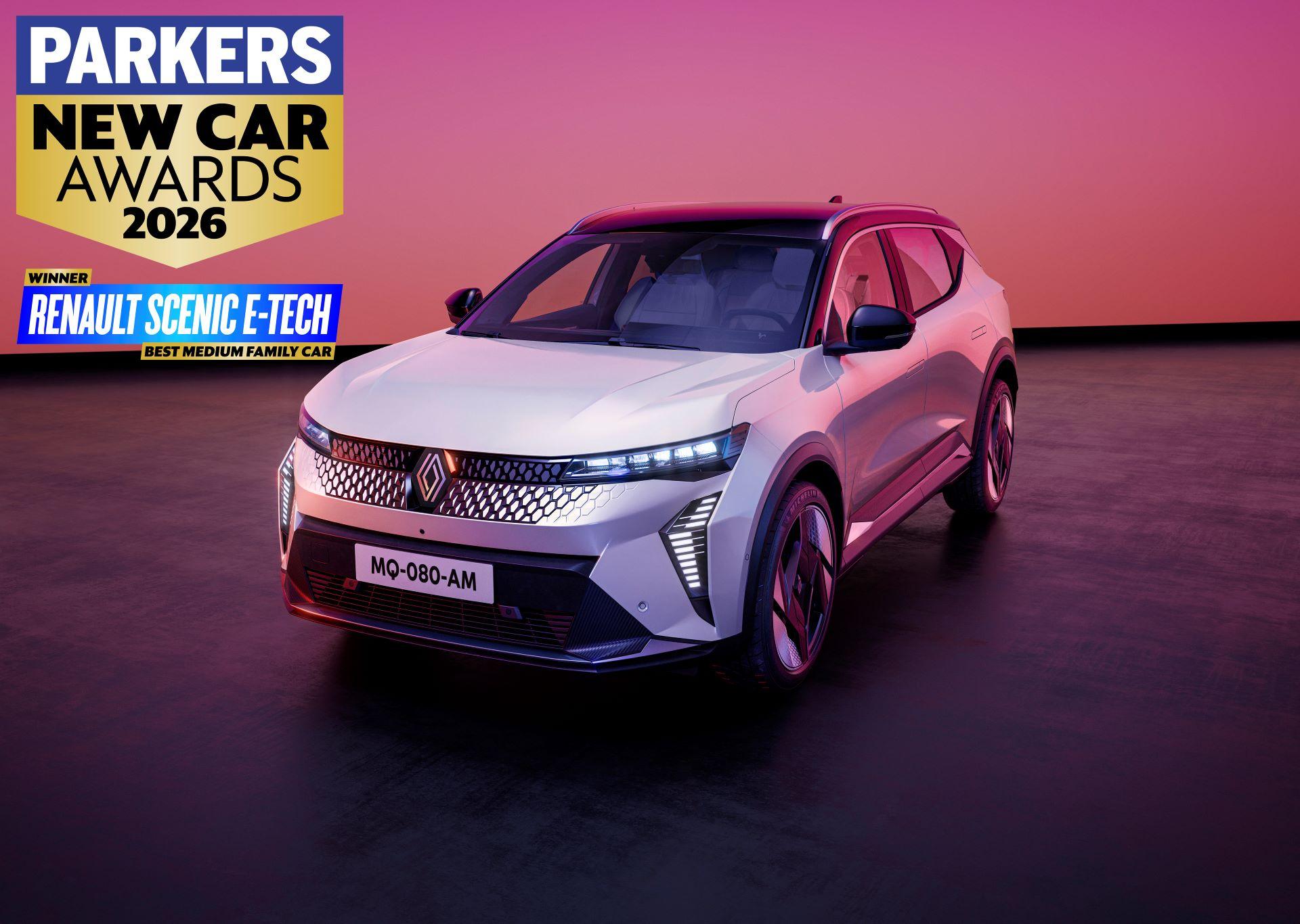 Renault Reigns Supreme Again at 2026 Parkers New Car Awards