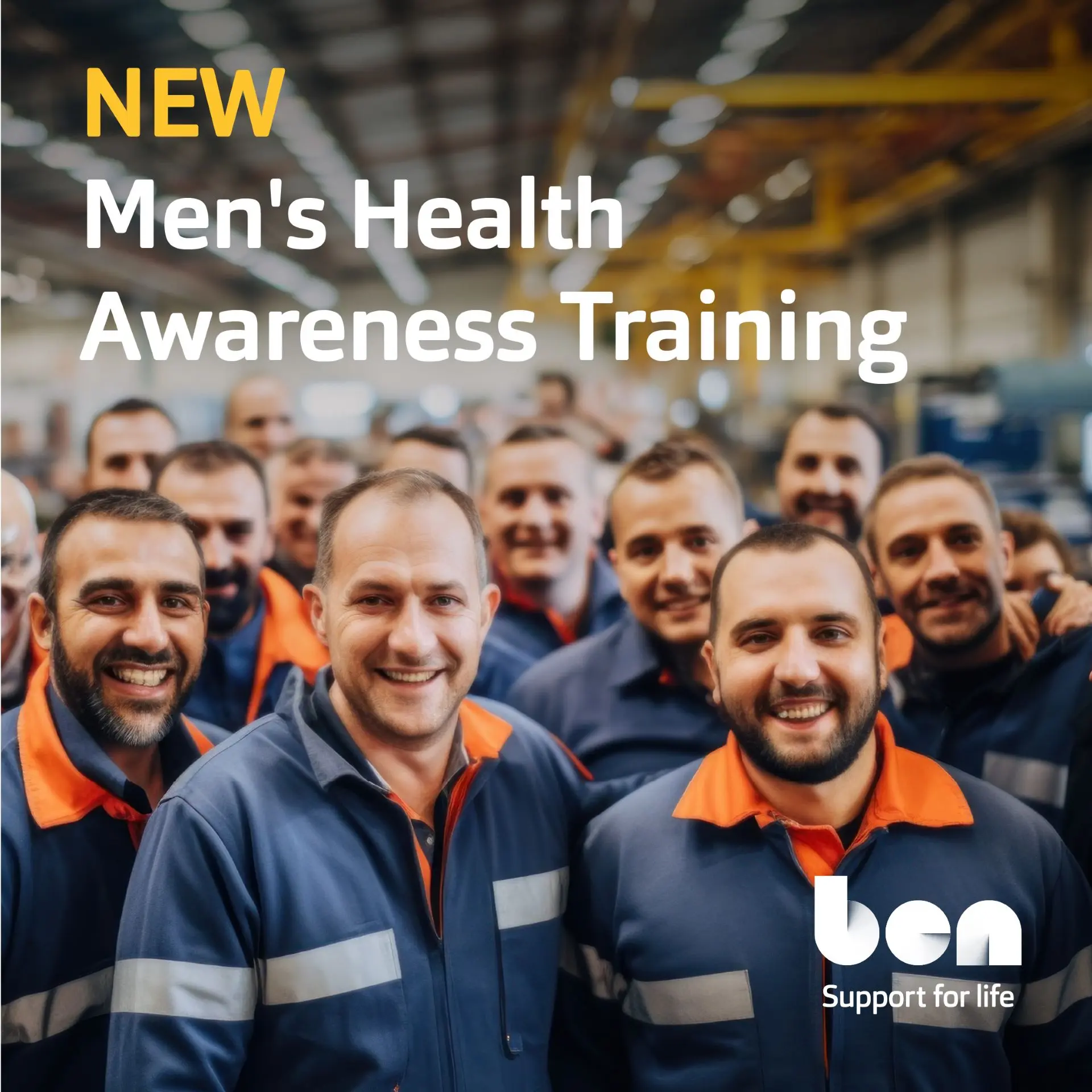 Ben Launches Men’s Health Awareness Training on International Men’s Day