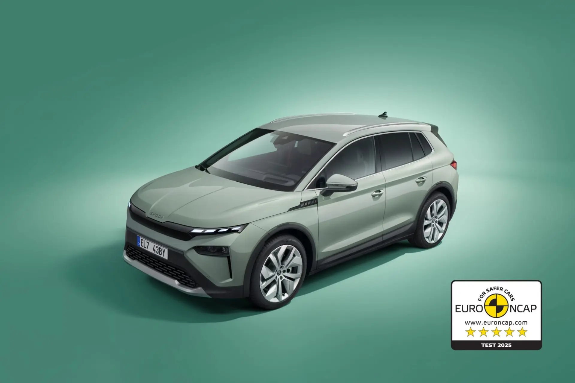 Škoda Elroq Secures Maximum 5-Star Euro NCAP Rating Under Tougher 2025 Criteria
