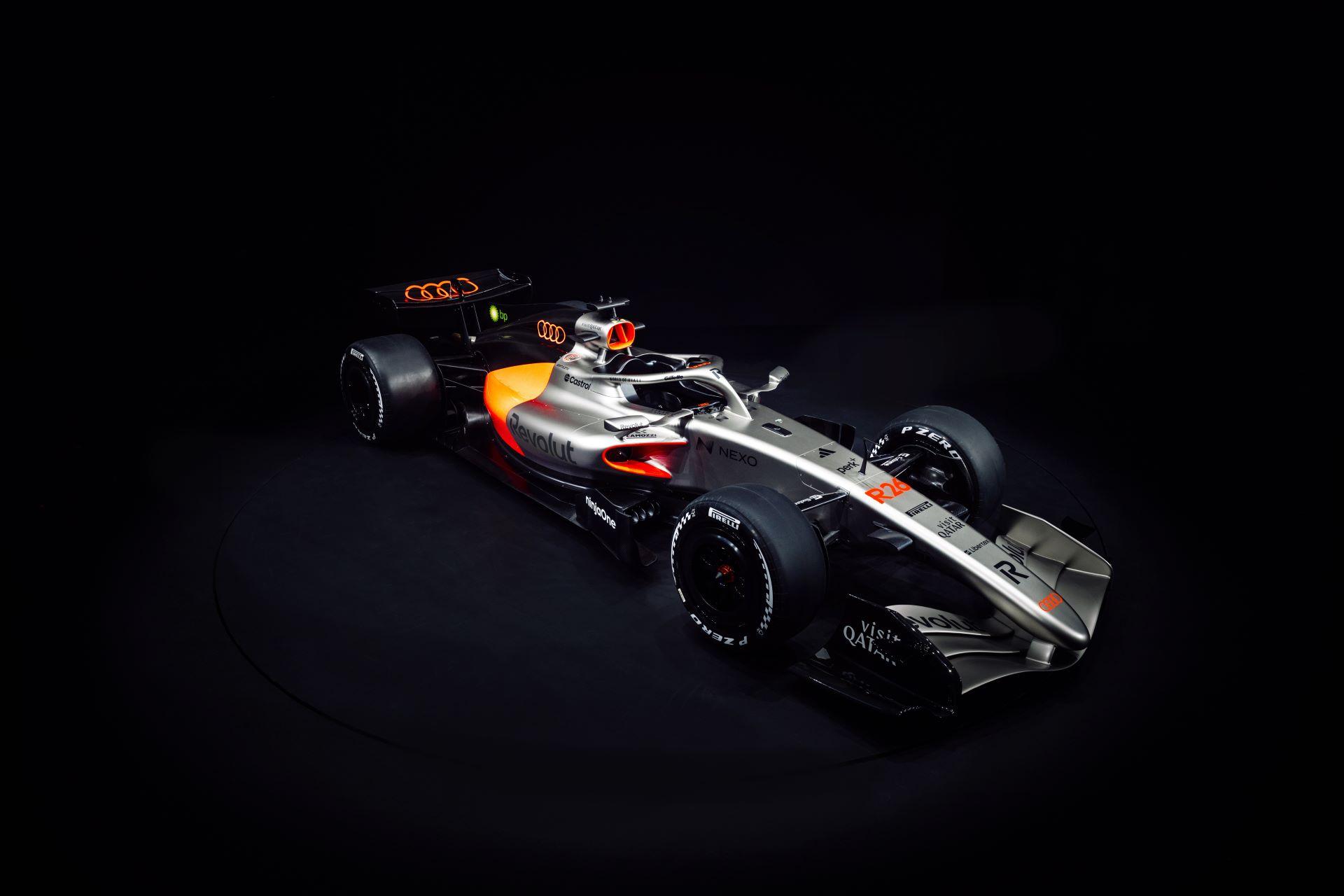 Audi Revolut F1 Team Makes Its Spectacular Public Debut in Berlin