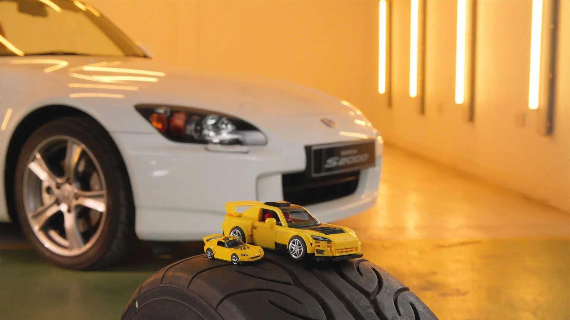 Hot wheels meets honda mattel brick shop debuts buildable japanese icons