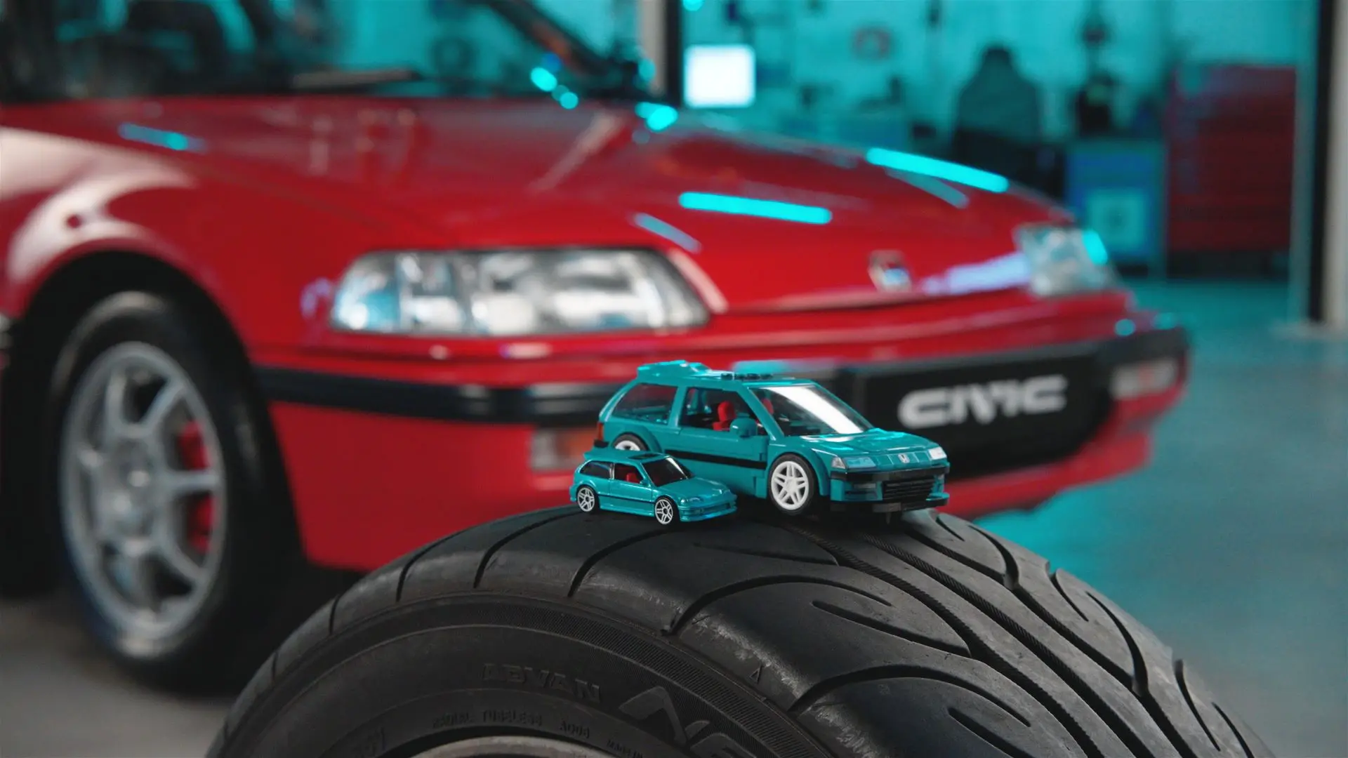 Mattel brick shop brings honda icons to life with new hot wheels builds