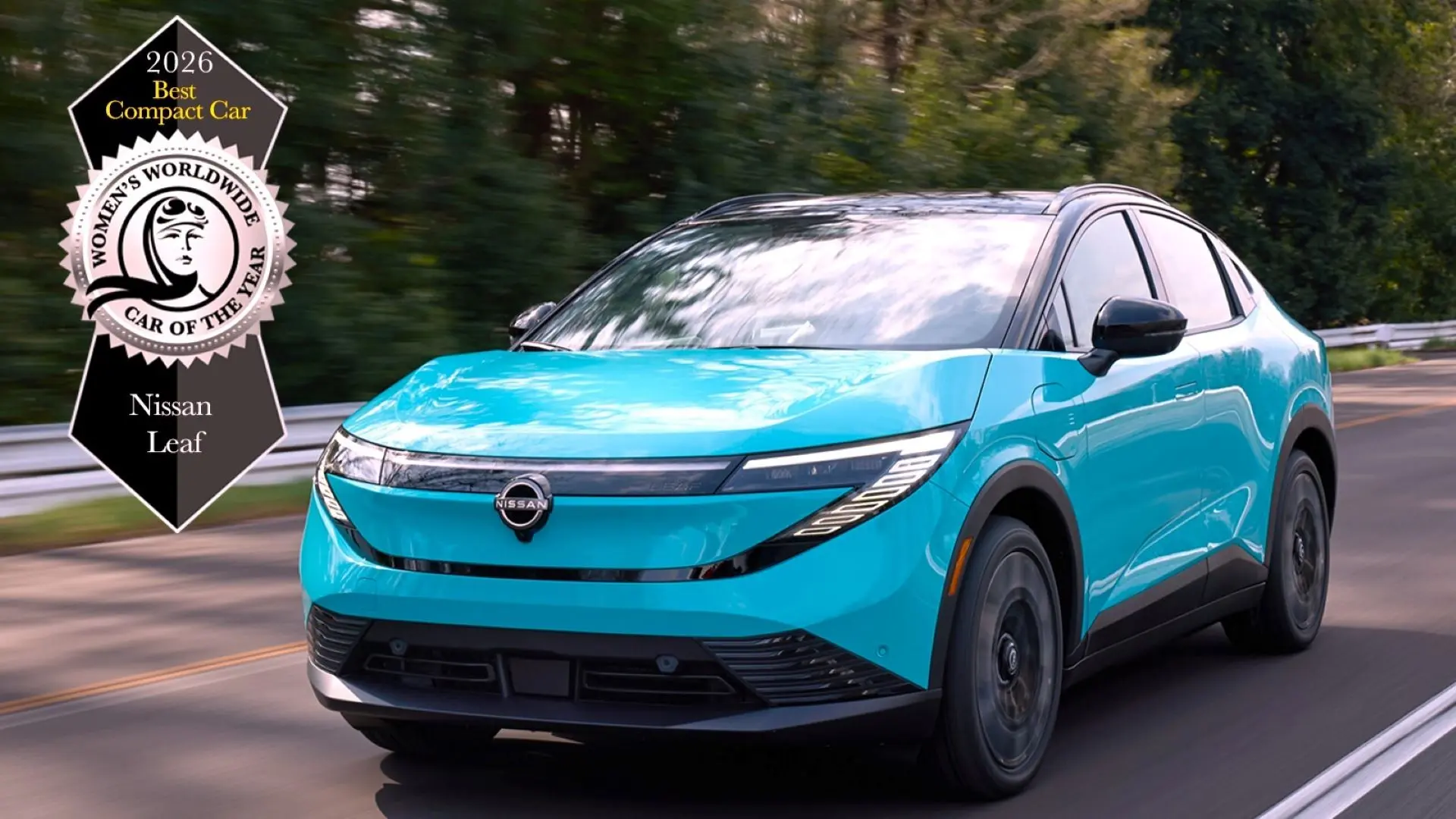 The New Nissan LEAF Named World’s Best Compact Car by Women’s Worldwide Car of the Year