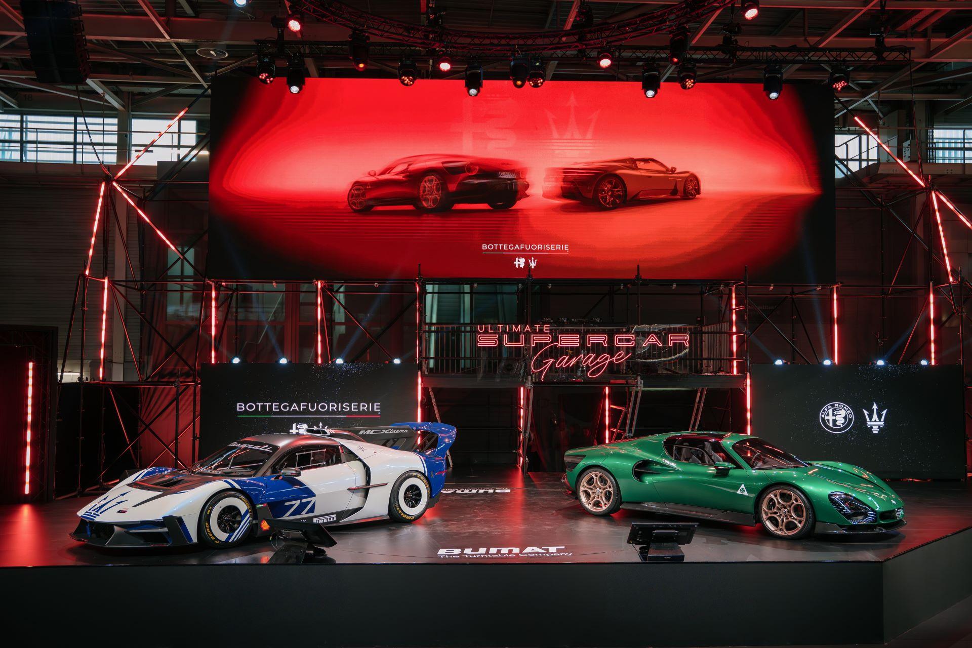 BOTTEGAFUORISERIE Unites Alfa Romeo & Maserati in Paris