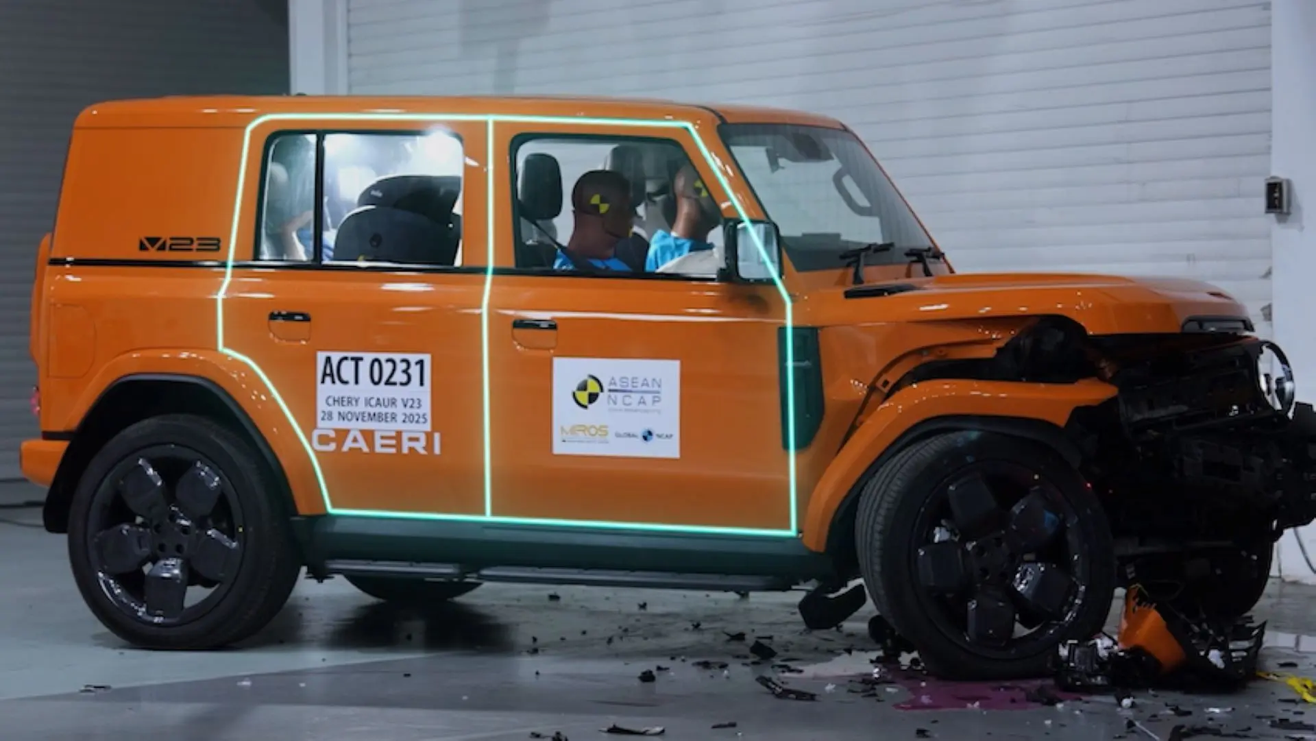 iCAUR V23 Earns Five-Star ASEAN NCAP Rating, Setting a New Benchmark for Electric SUV Safety