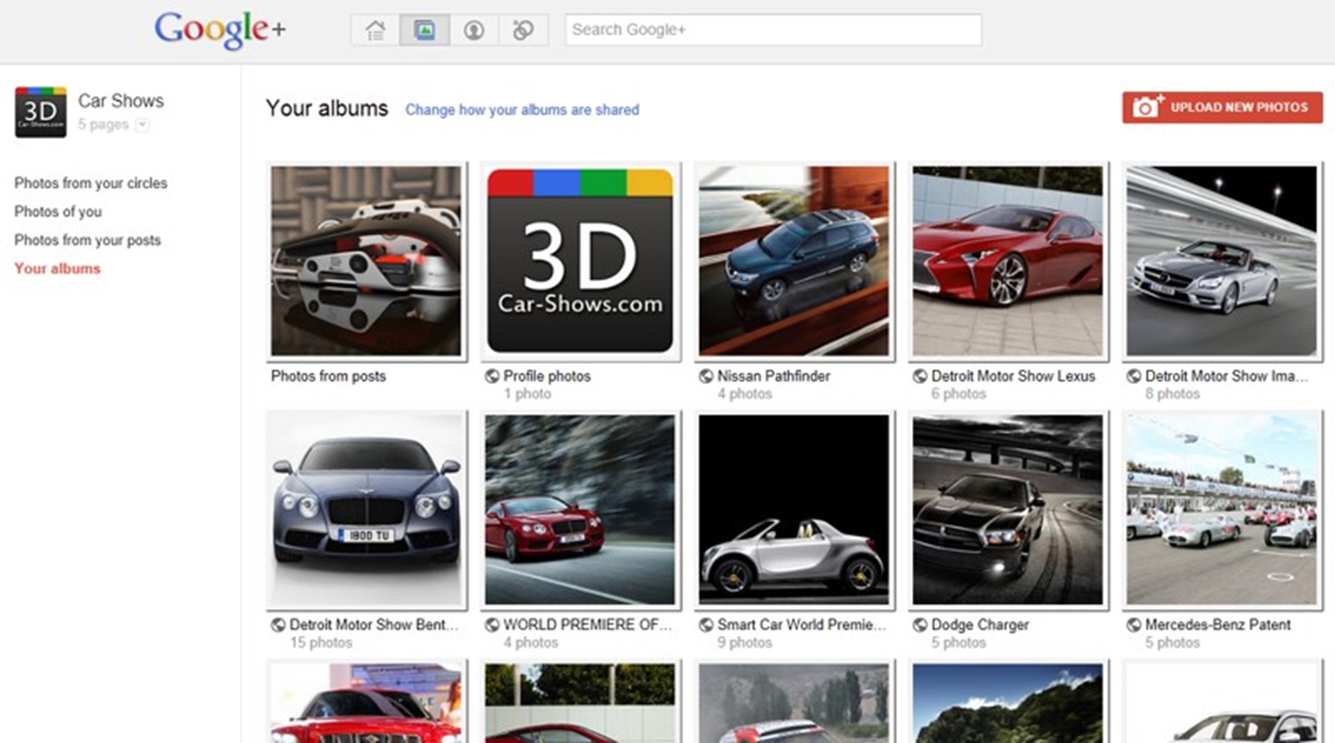 google +car-shows