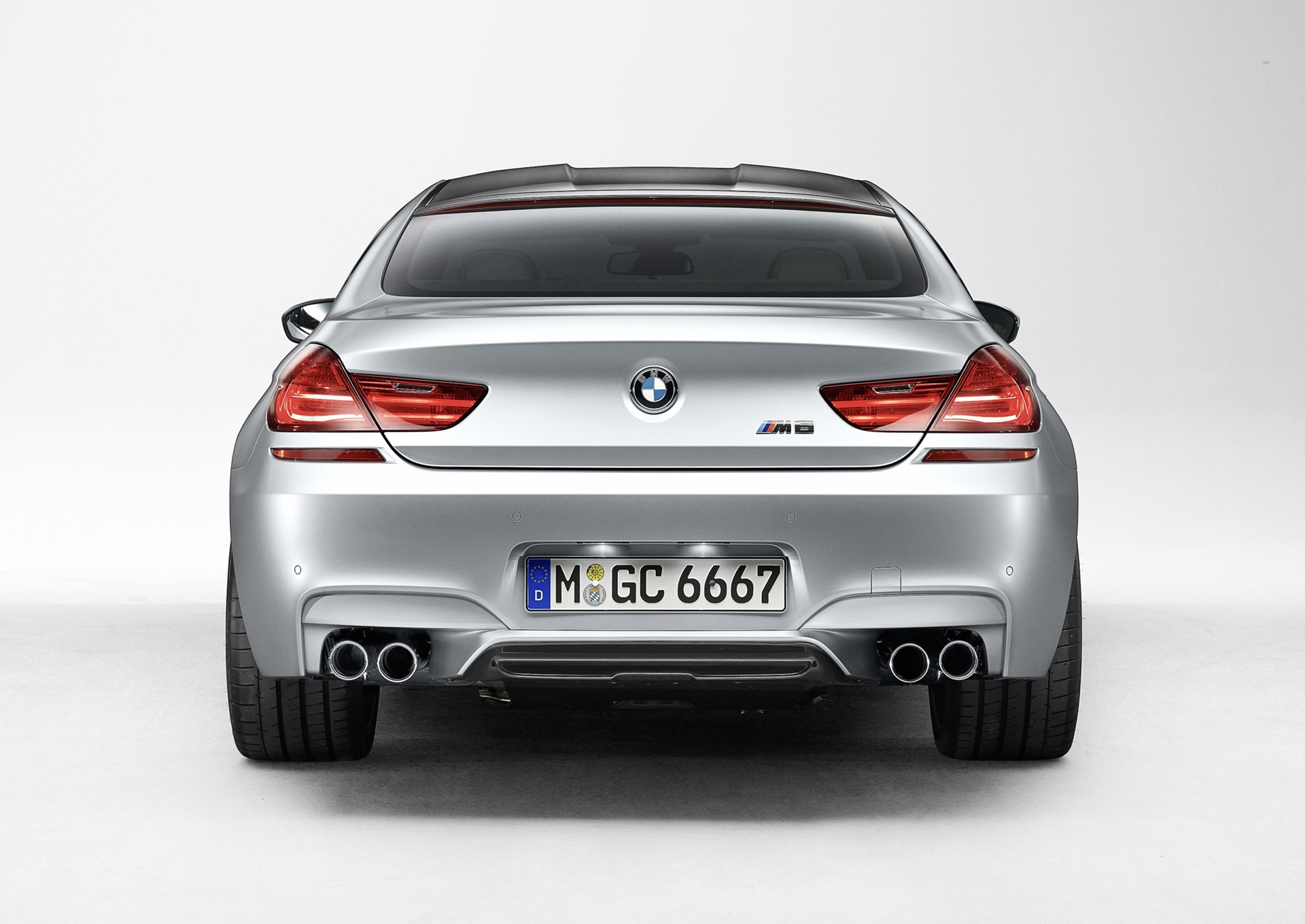 BMM M6 Gran Coupe Rear